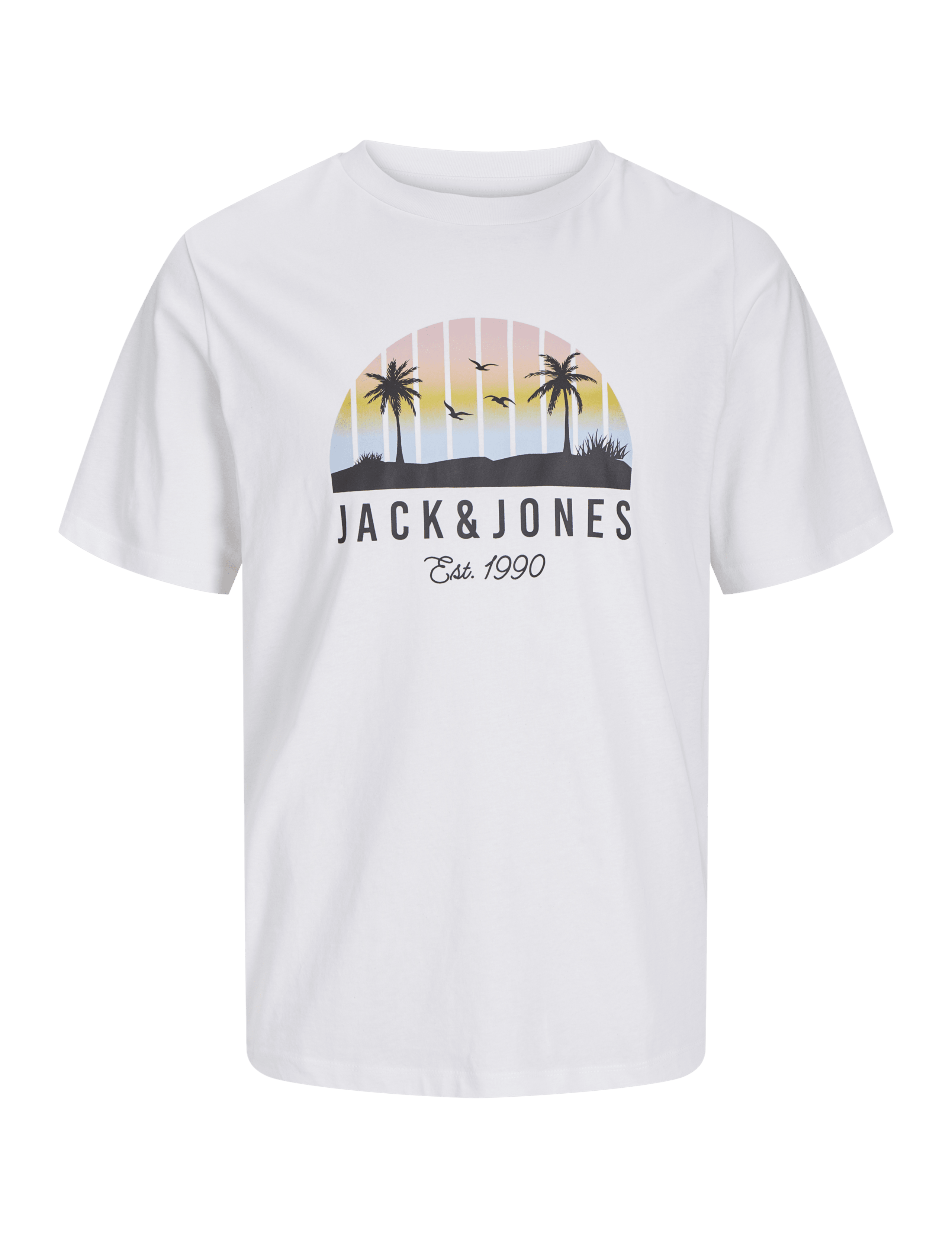 Pure Cotton Palm Graphic T-Shirt 2 of 8