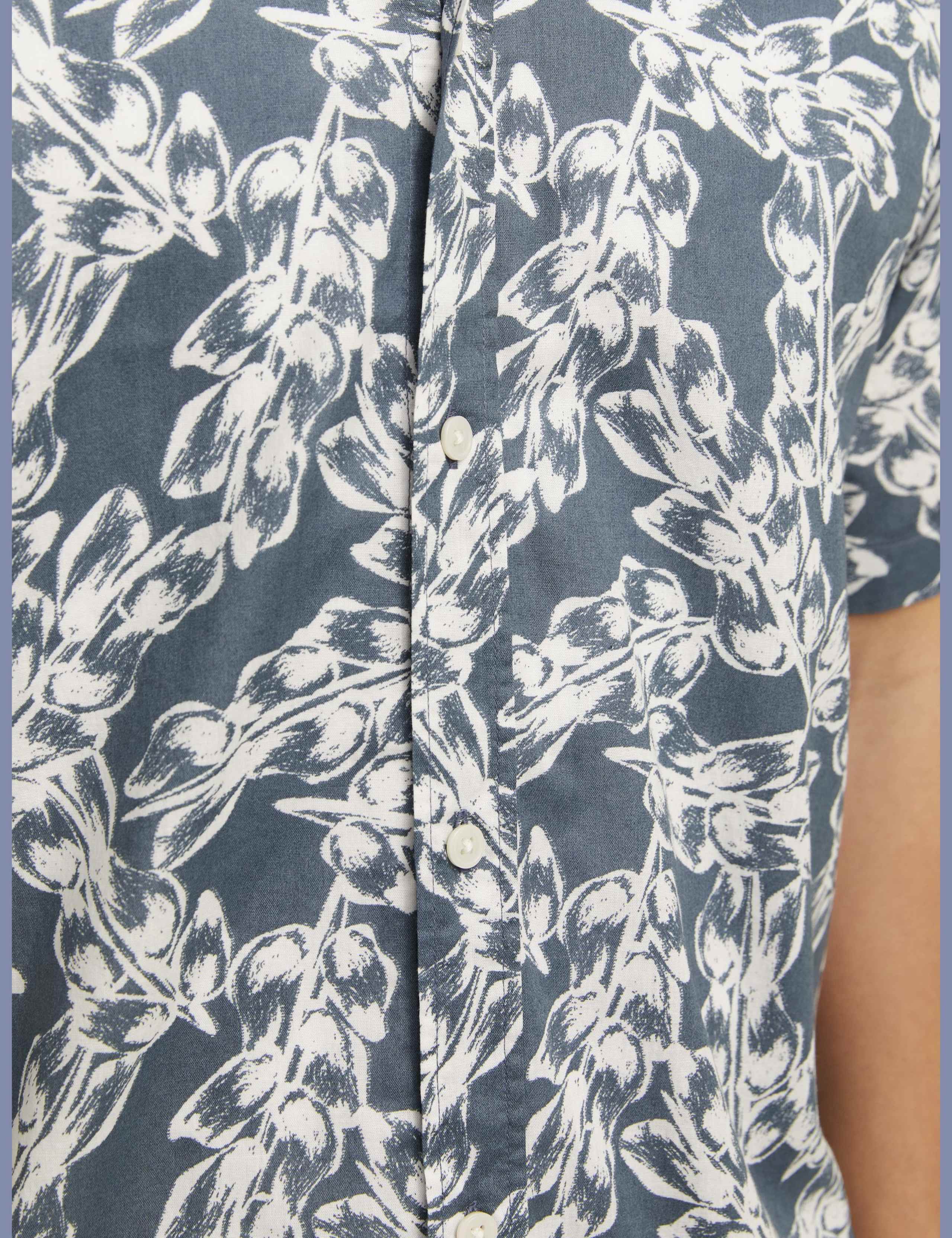 Pure Cotton Floral Shirt 6 of 7