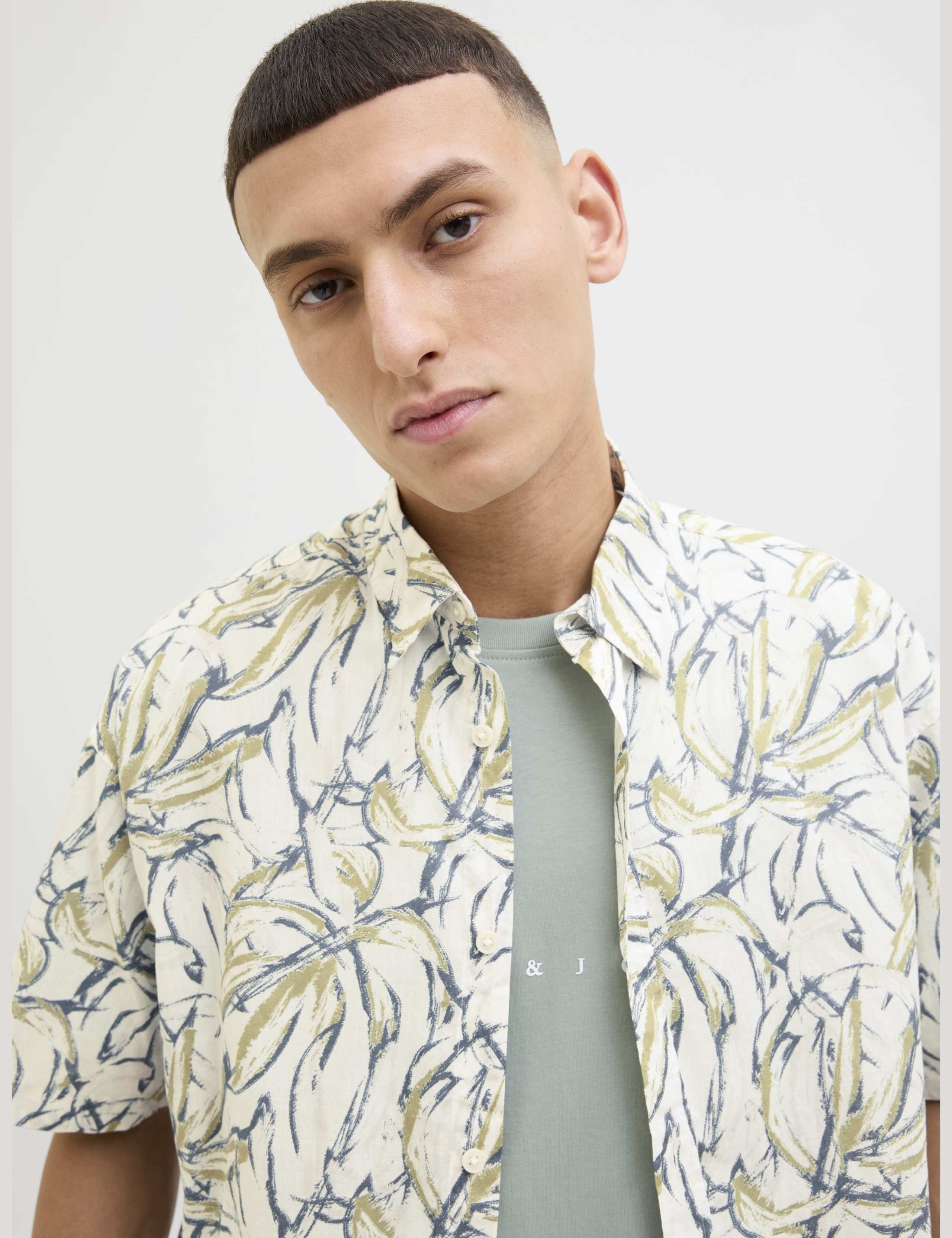 Pure Cotton Floral Shirt 5 of 7