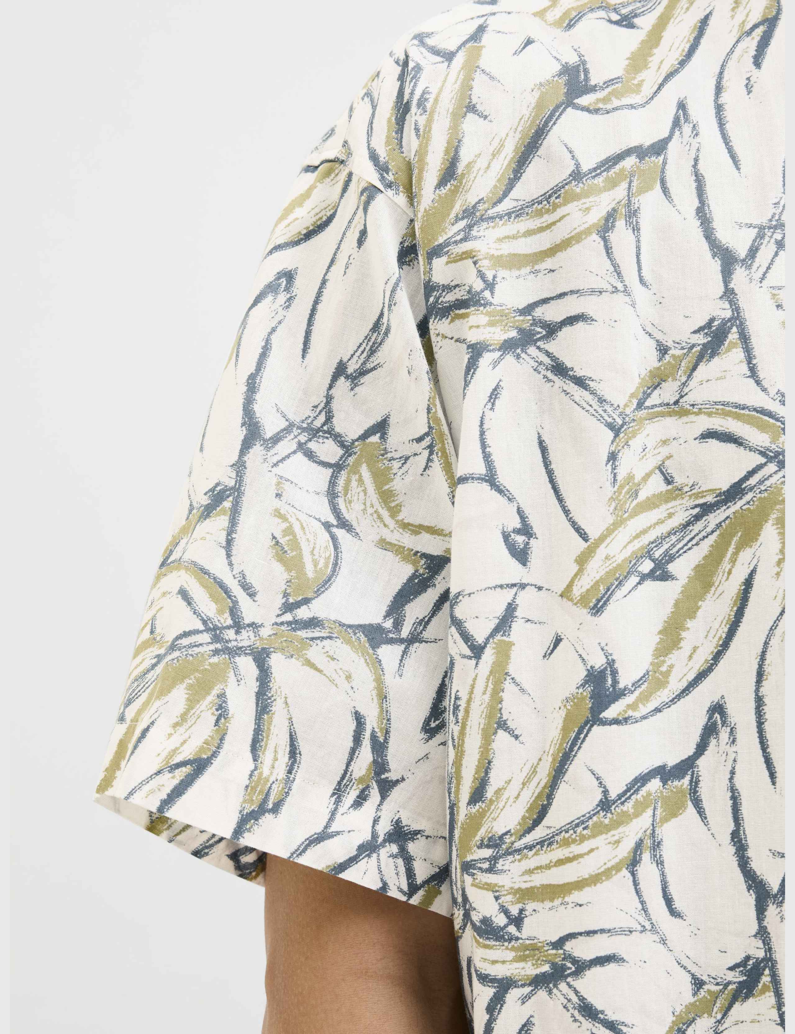 Pure Cotton Floral Shirt 7 of 7