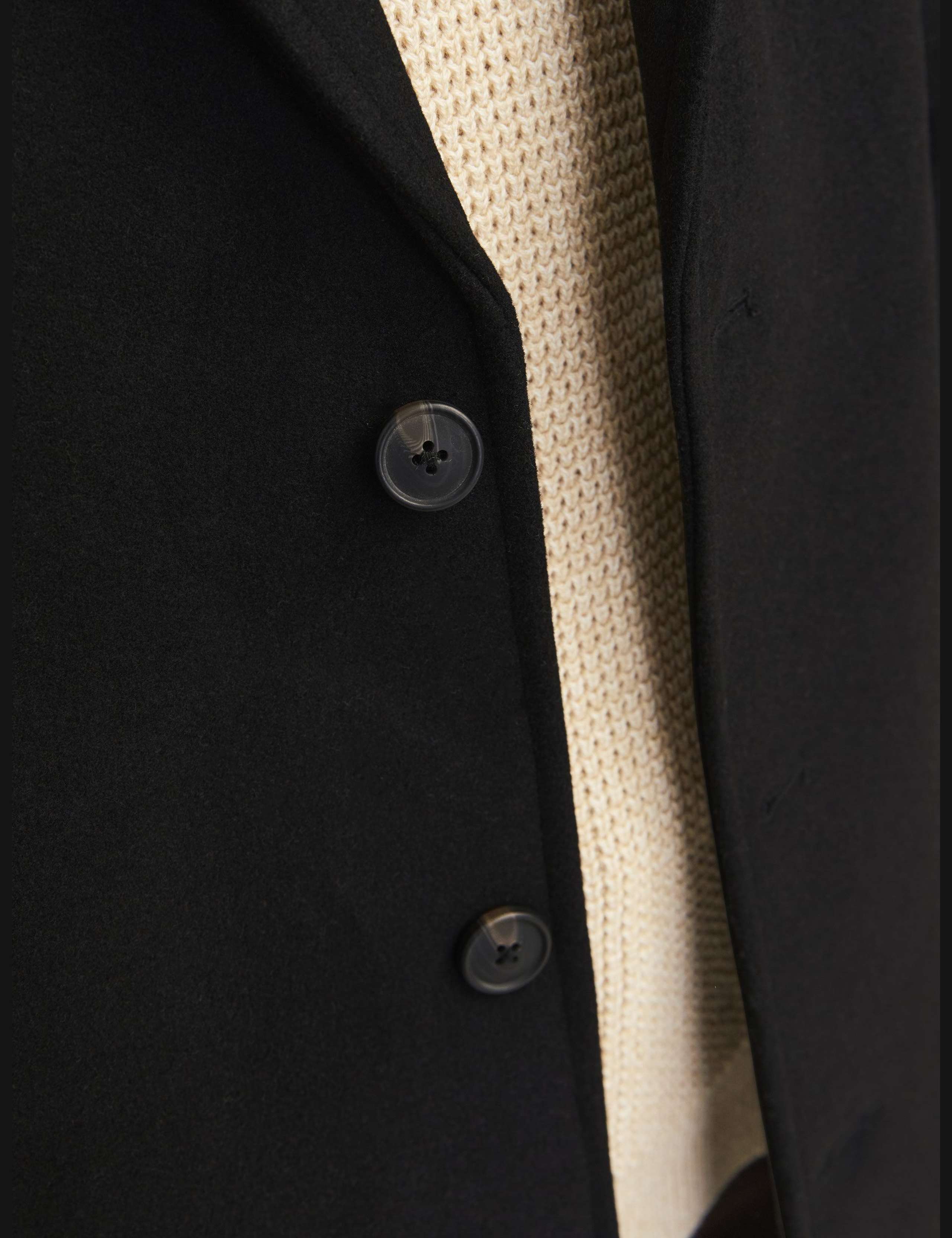 Wool Blend Single Breasted Coat 6 of 7