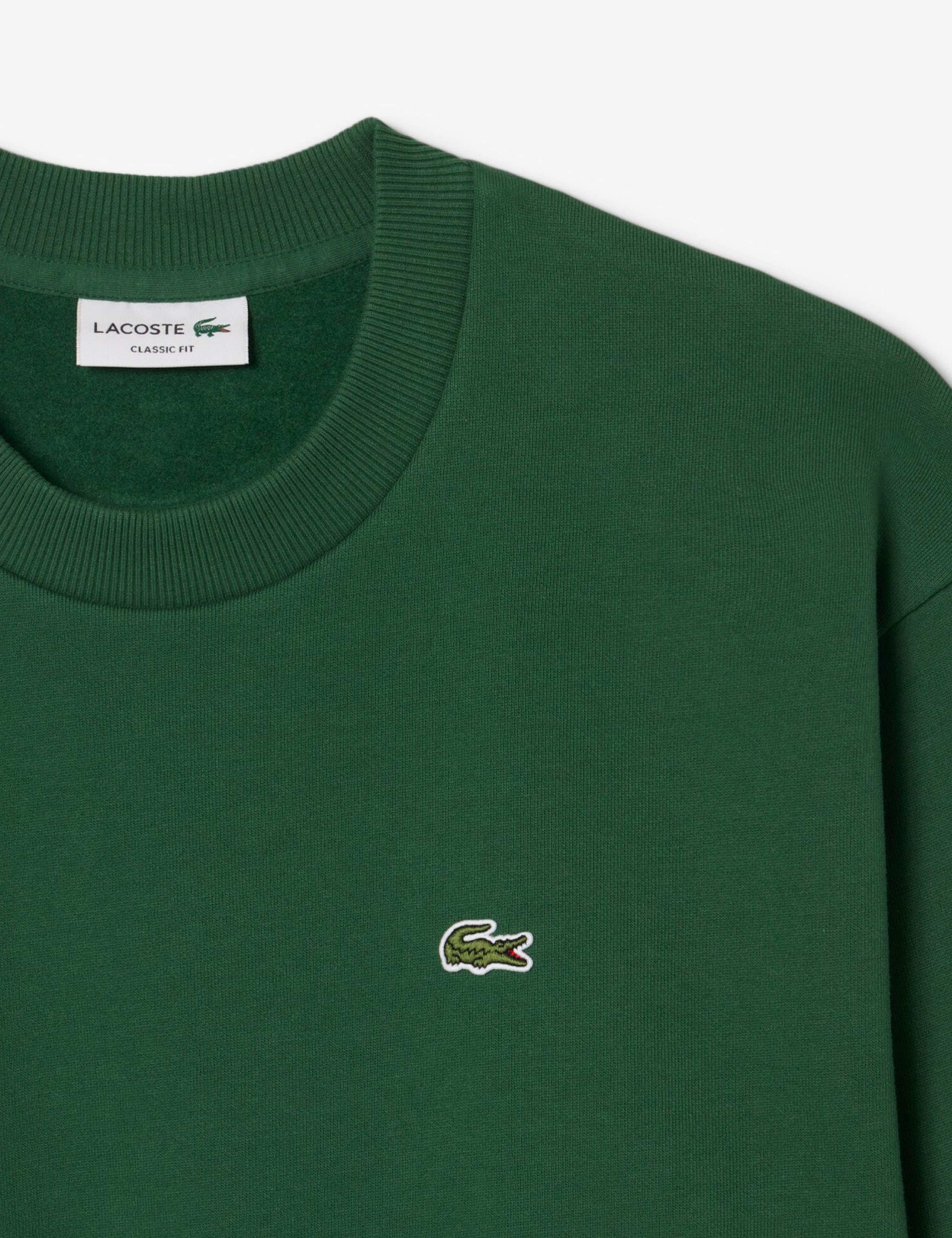 Brushed Cotton Fleece Crew Neck Sweatshirt 2 of 3