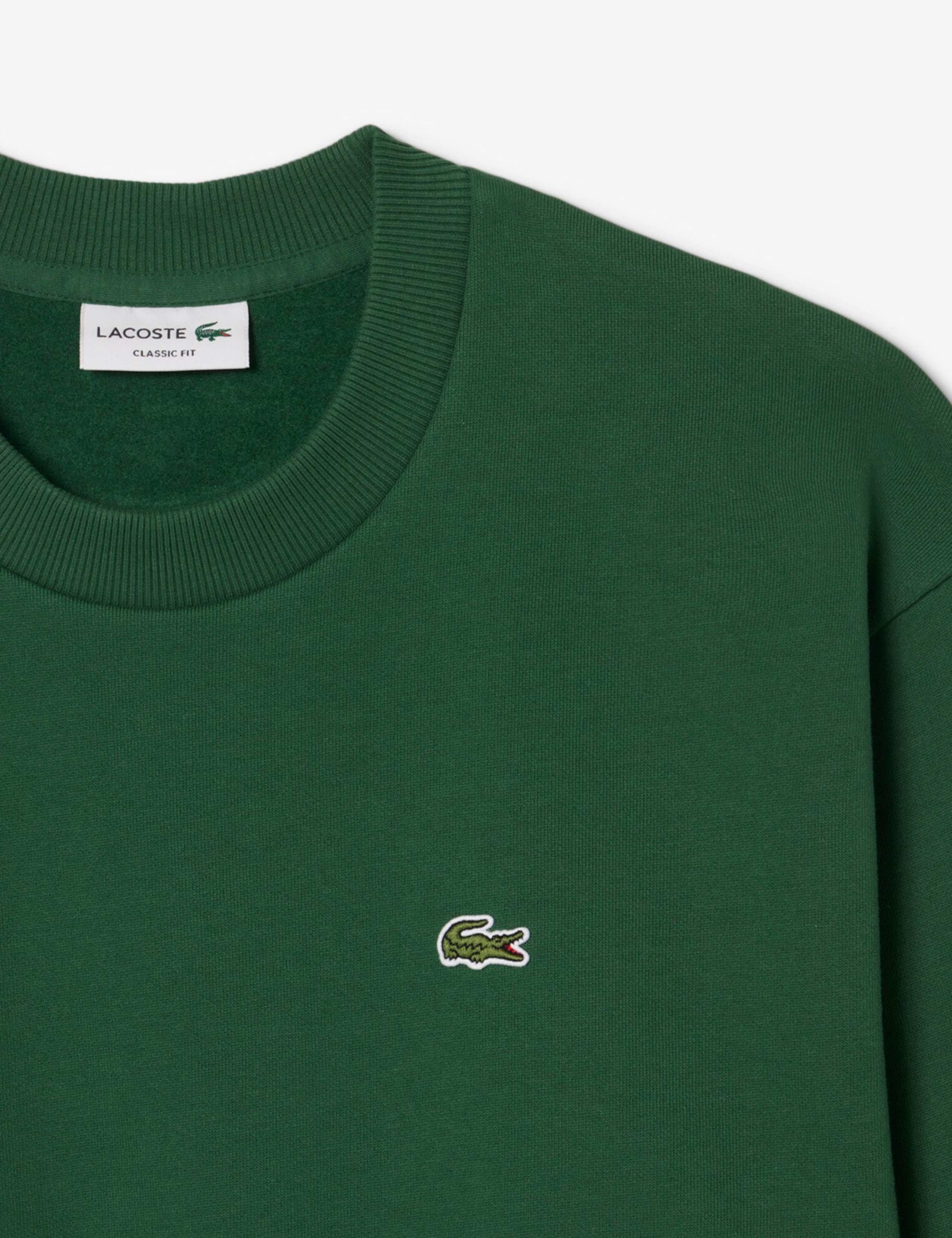 Brushed Cotton Fleece Crew Neck Sweatshirt 7 of 7