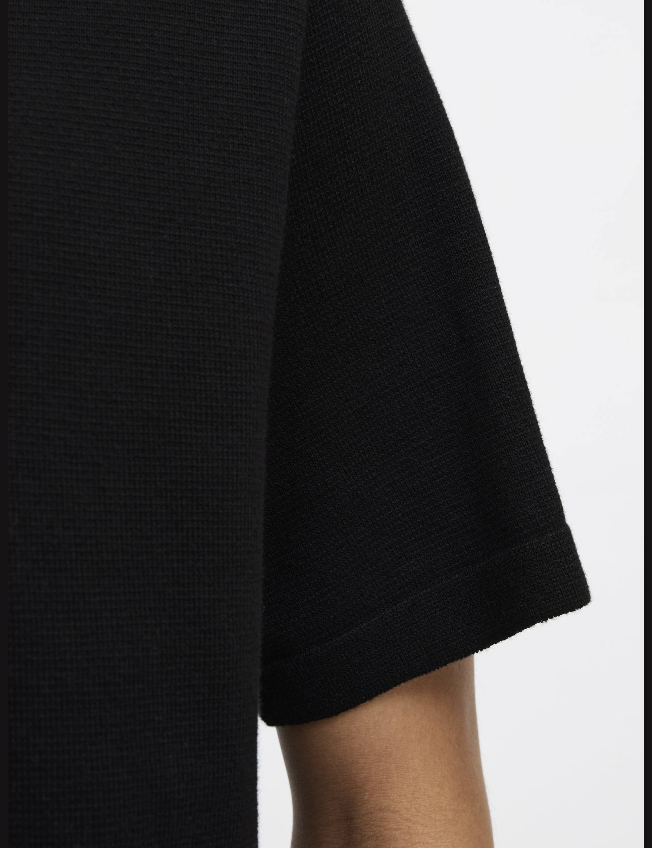 Pure Cotton Zip Up Knitted Polo Shirt 6 of 7