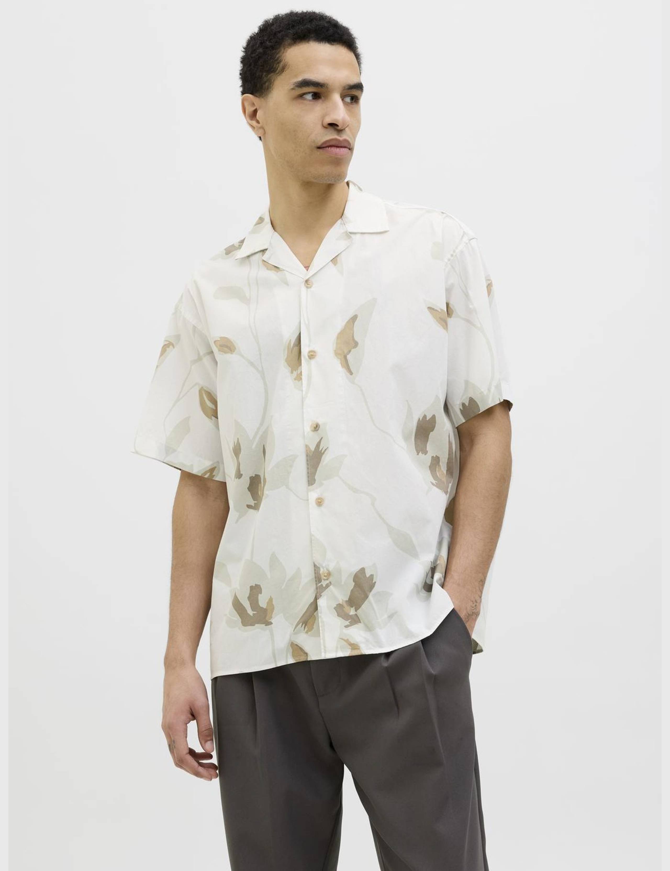 Pure Cotton Hawaiian Shirt 1 of 7