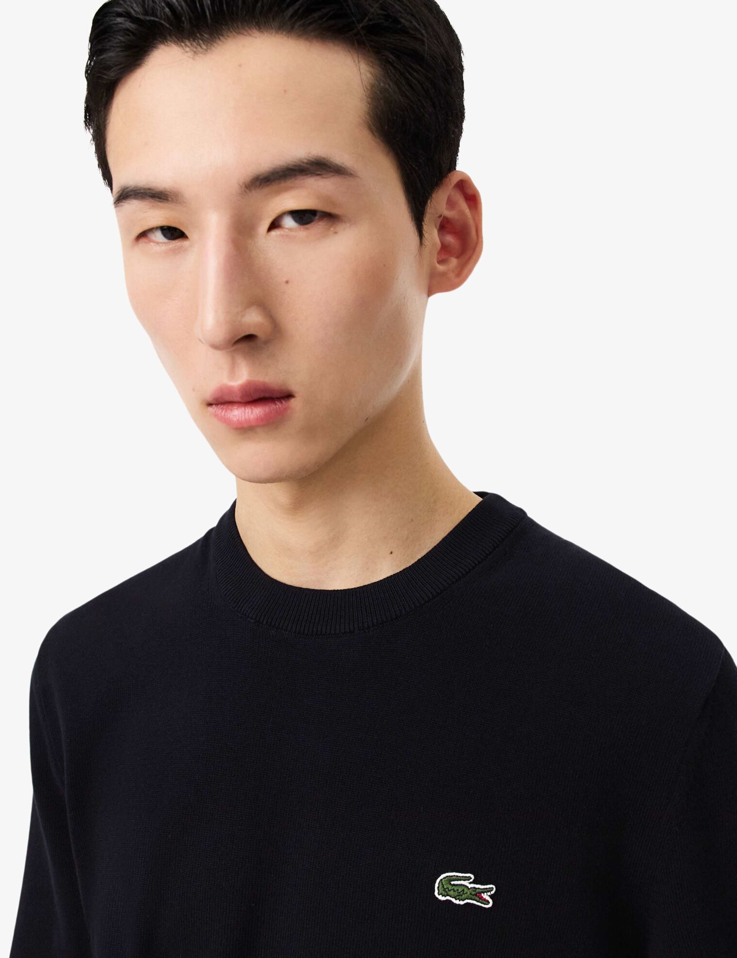 Pure Cotton Crew Neck Jumper 4 of 7