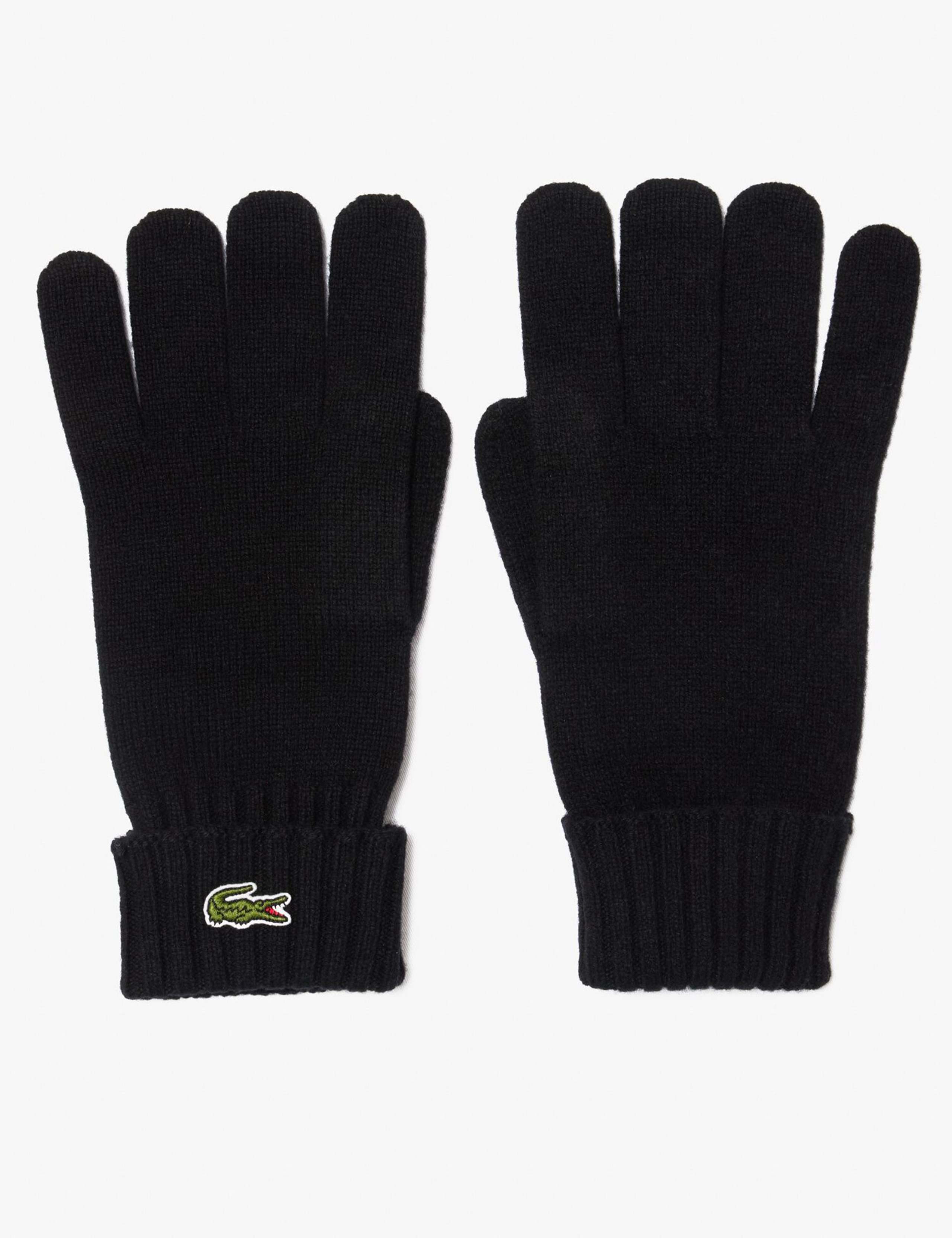 Pure Wool Turn Up Gloves 1 of 4