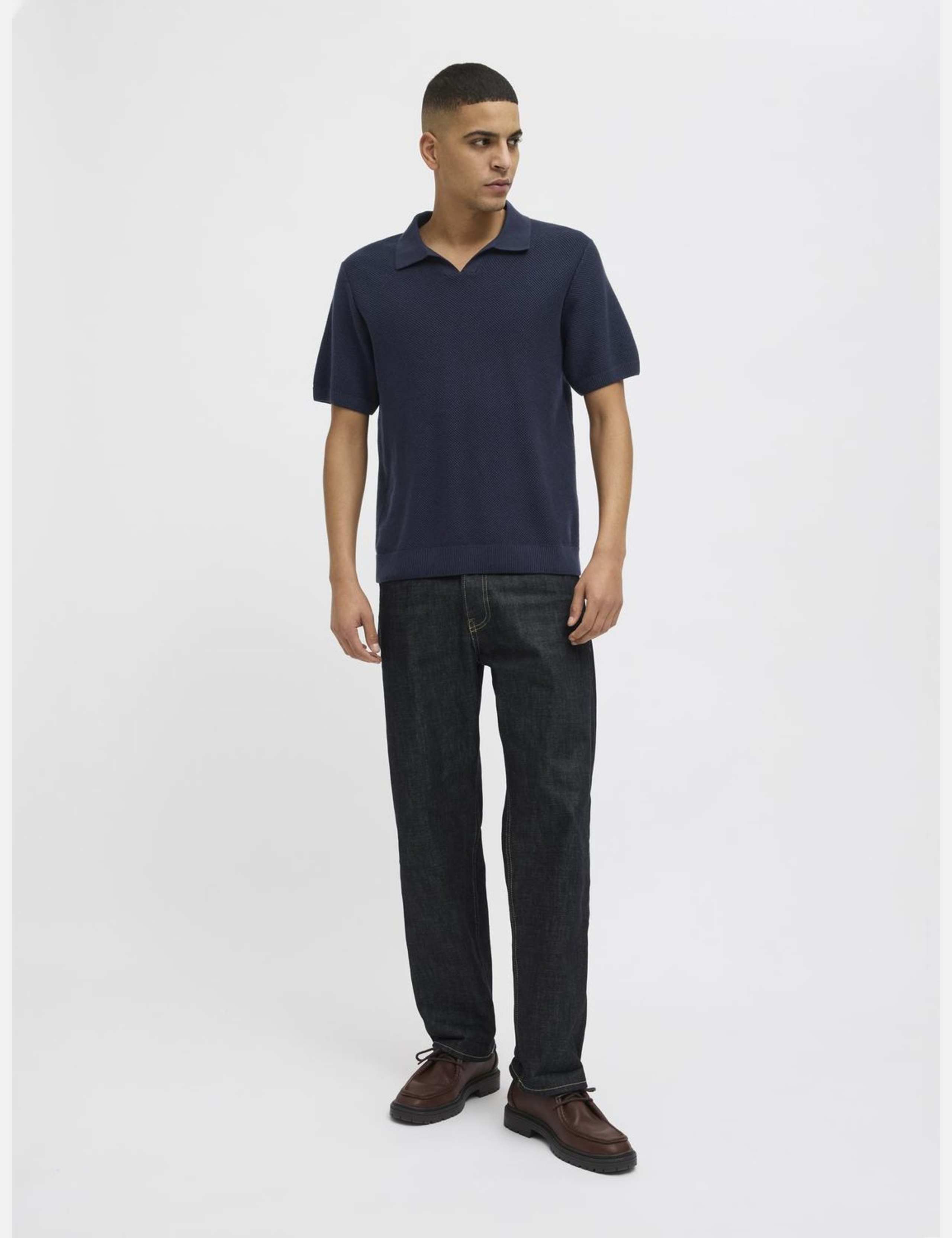 Pure Cotton Knitted Polo Shirt 3 of 8
