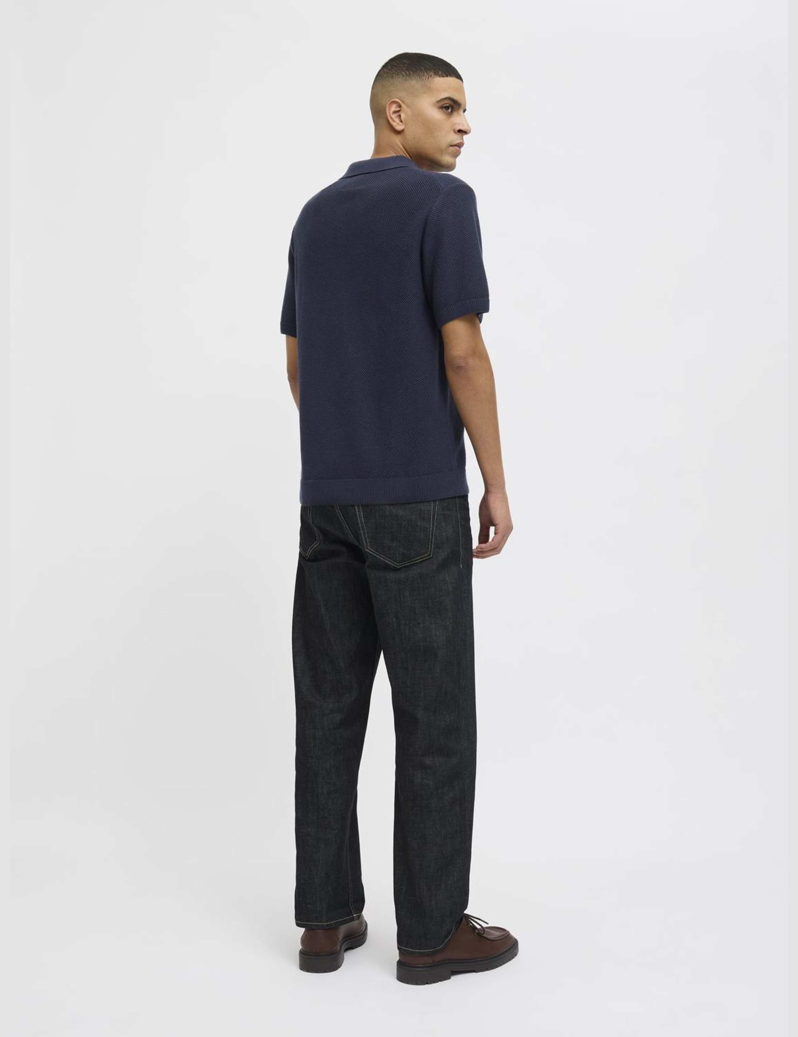 Pure Cotton Knitted Polo Shirt 5 of 8