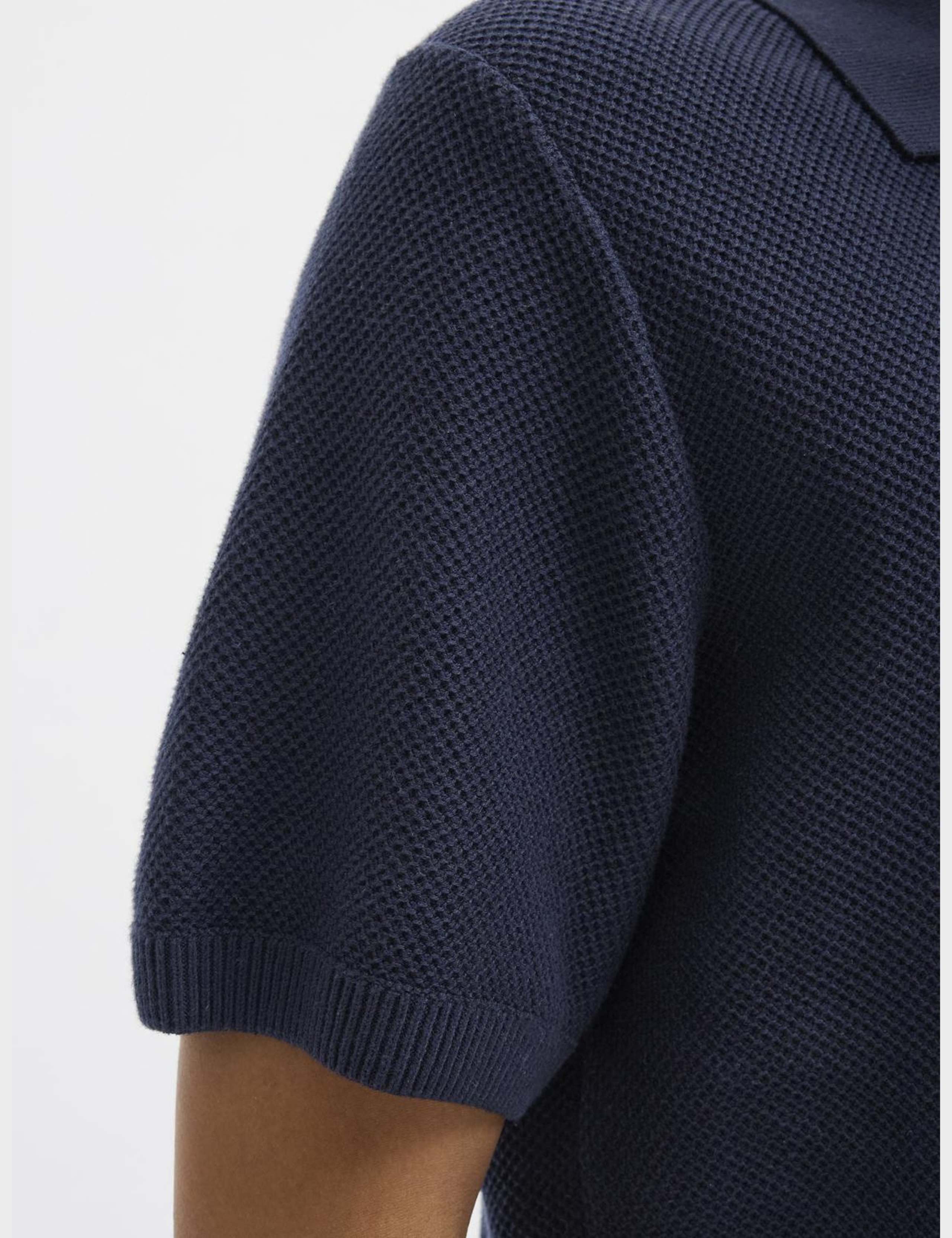Pure Cotton Knitted Polo Shirt 7 of 8