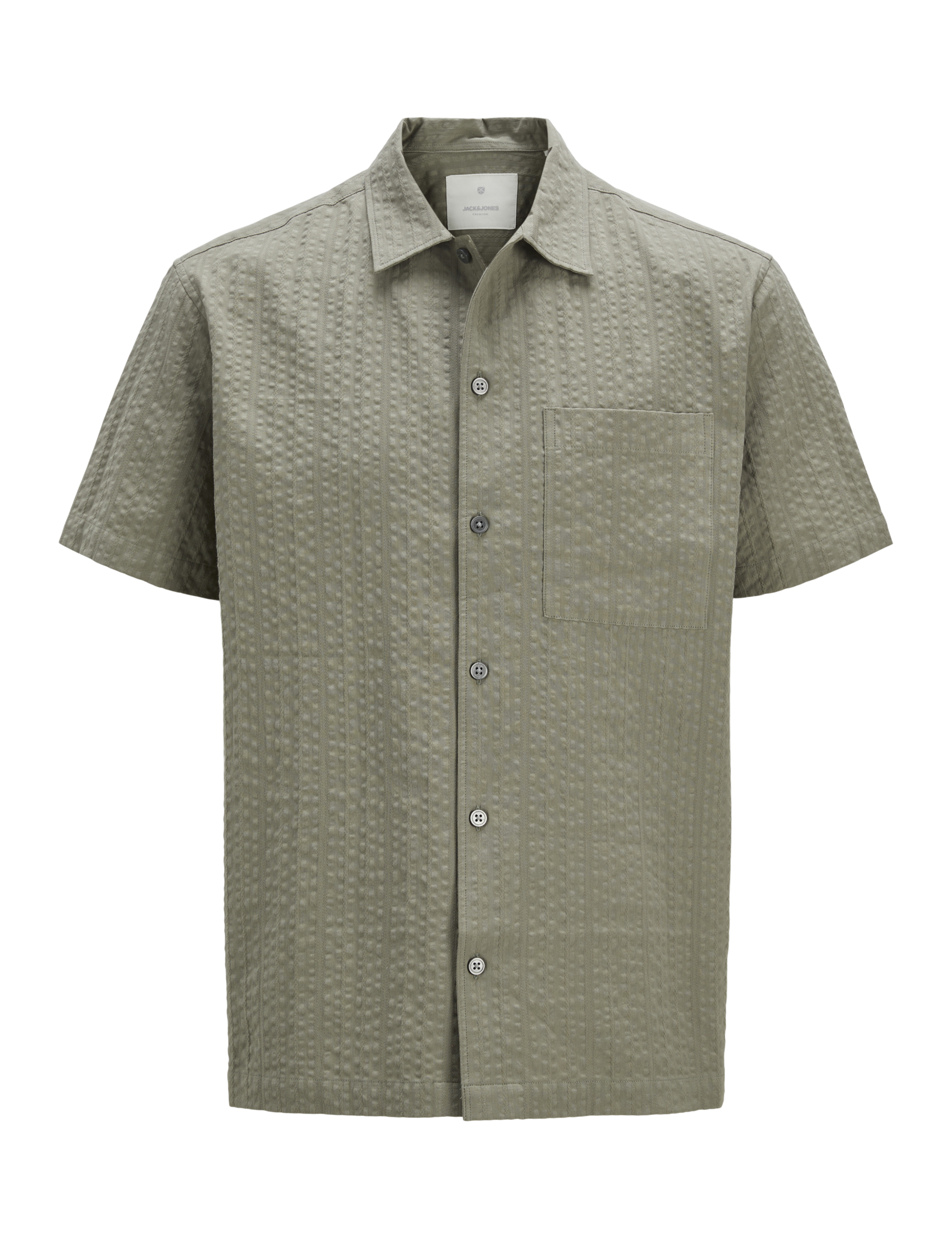 Pure Cotton Seersucker Textured Shirt 2 of 7