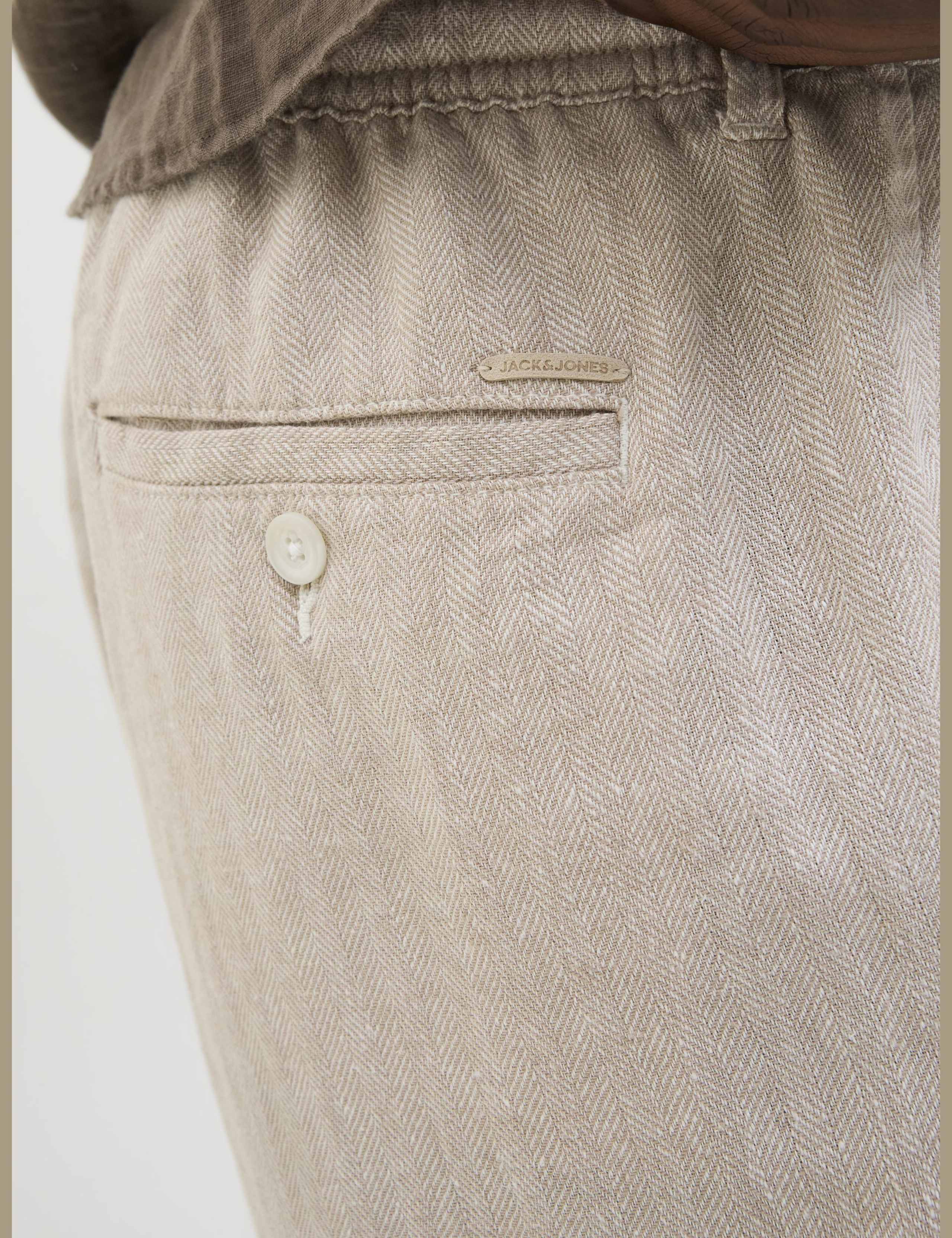 Slim Fit Linen Rich Chino Shorts 5 of 6