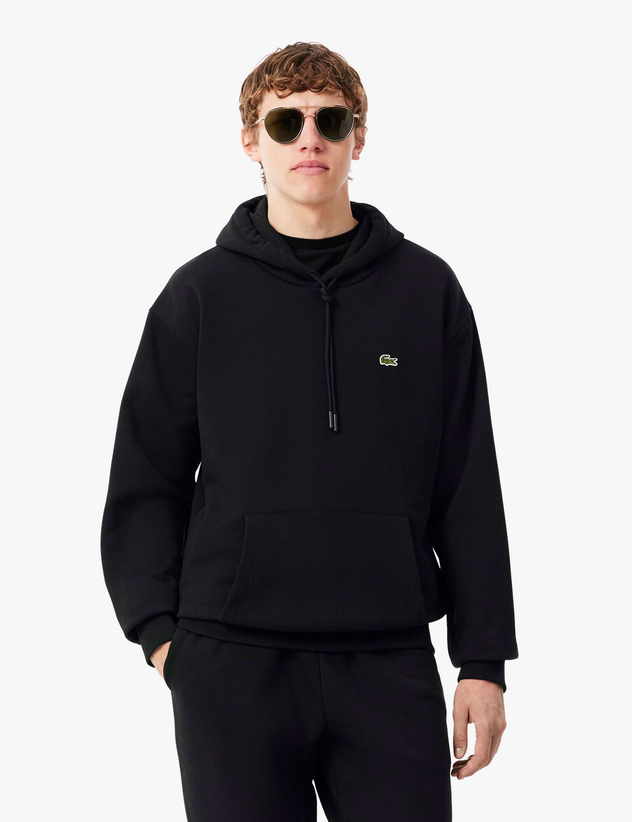 Cotton Rich Jersey Hoodie 1 of 4