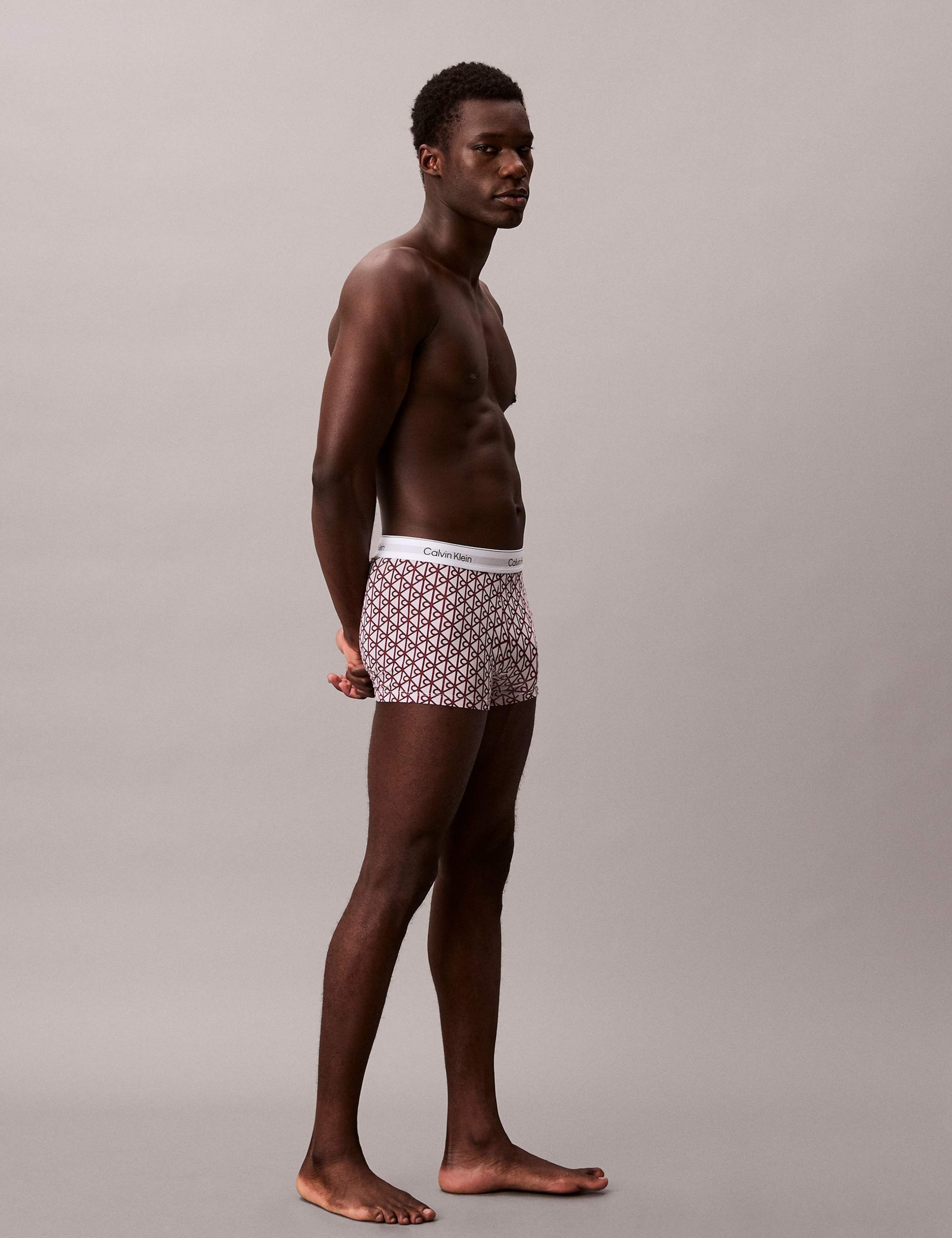 3 Pack Cotton Rich Relaxed Dart Trunks 3 of 7