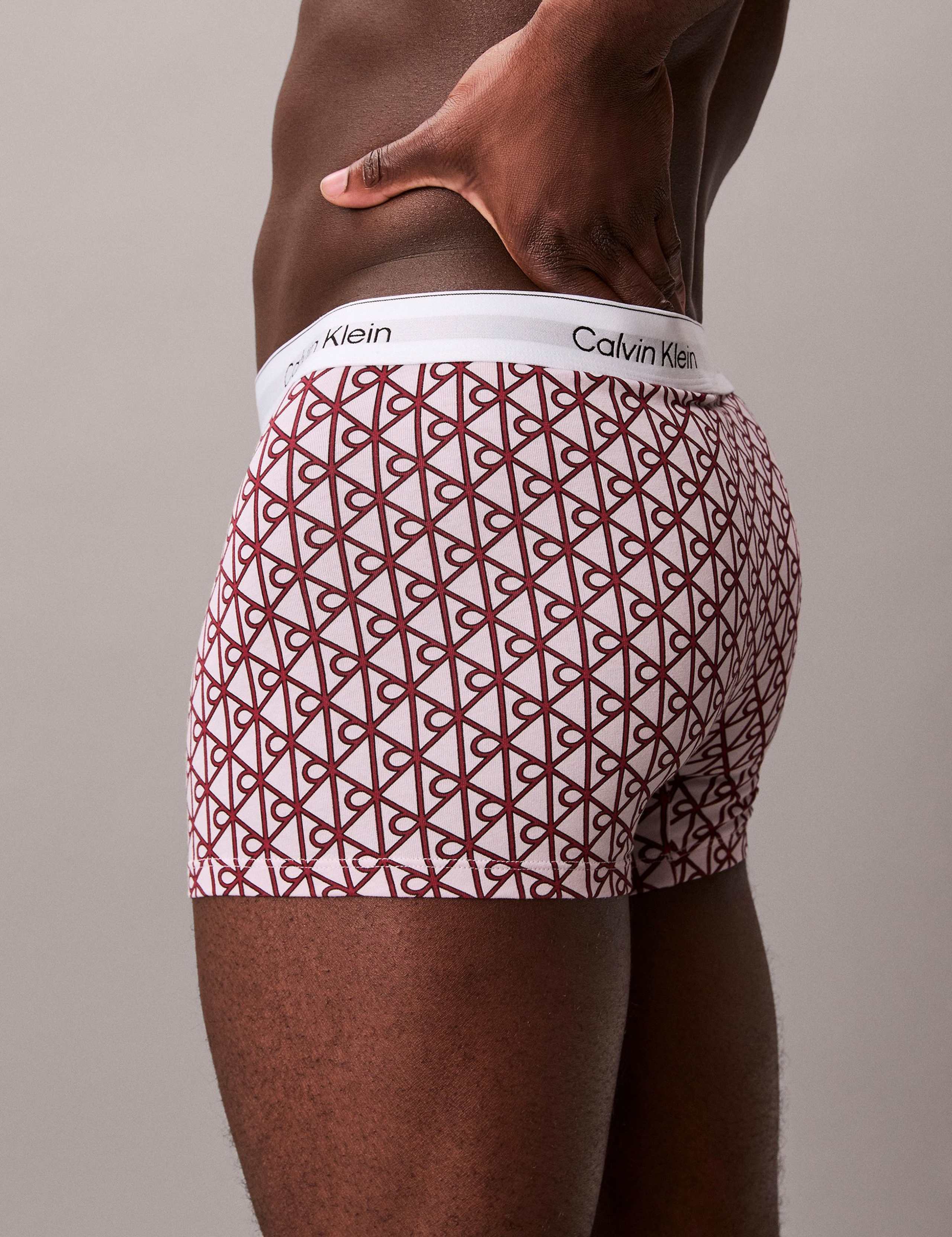 3 Pack Cotton Rich Relaxed Dart Trunks 6 of 7