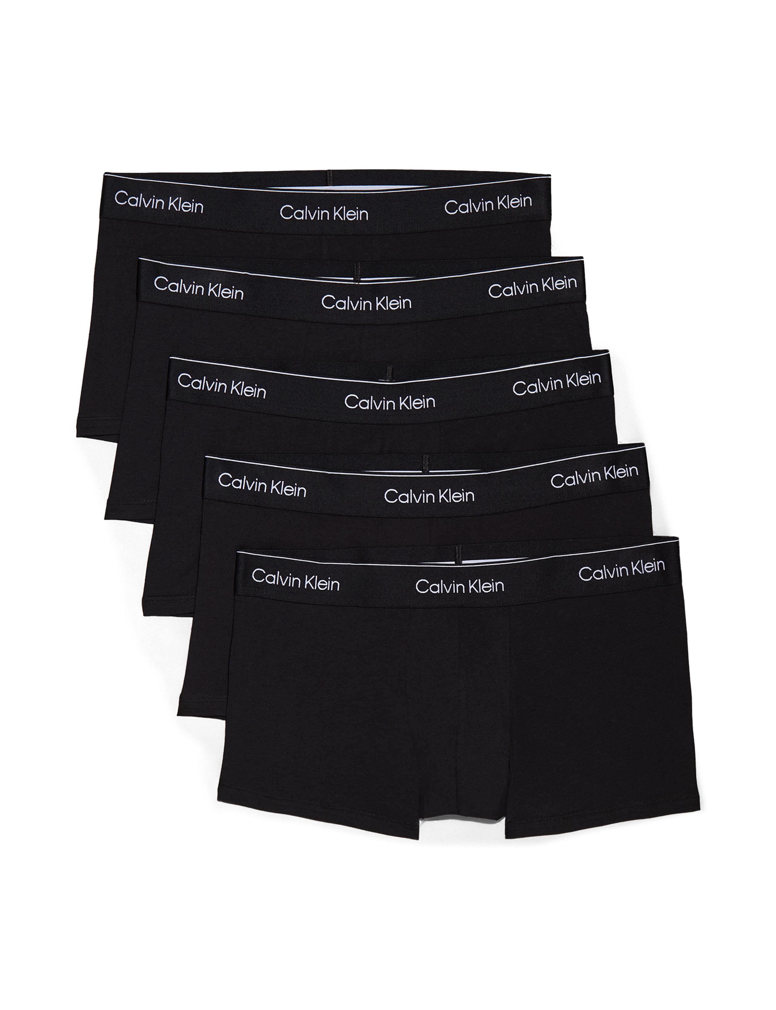 5 Pack Low Rise Trunks - Icon Cotton Stretch 1 of 5