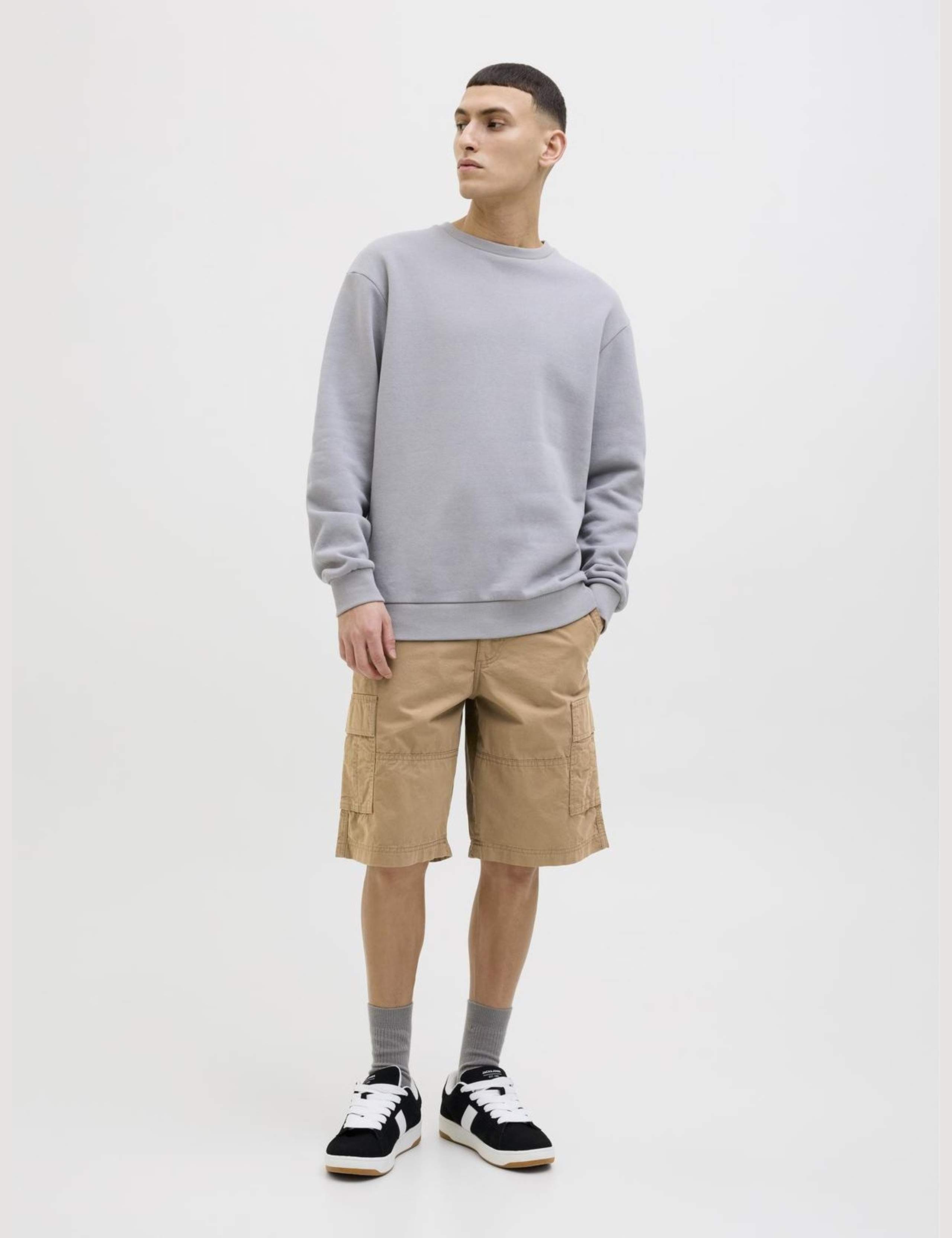 2pk Pure Cotton Cargo Shorts 2 of 7