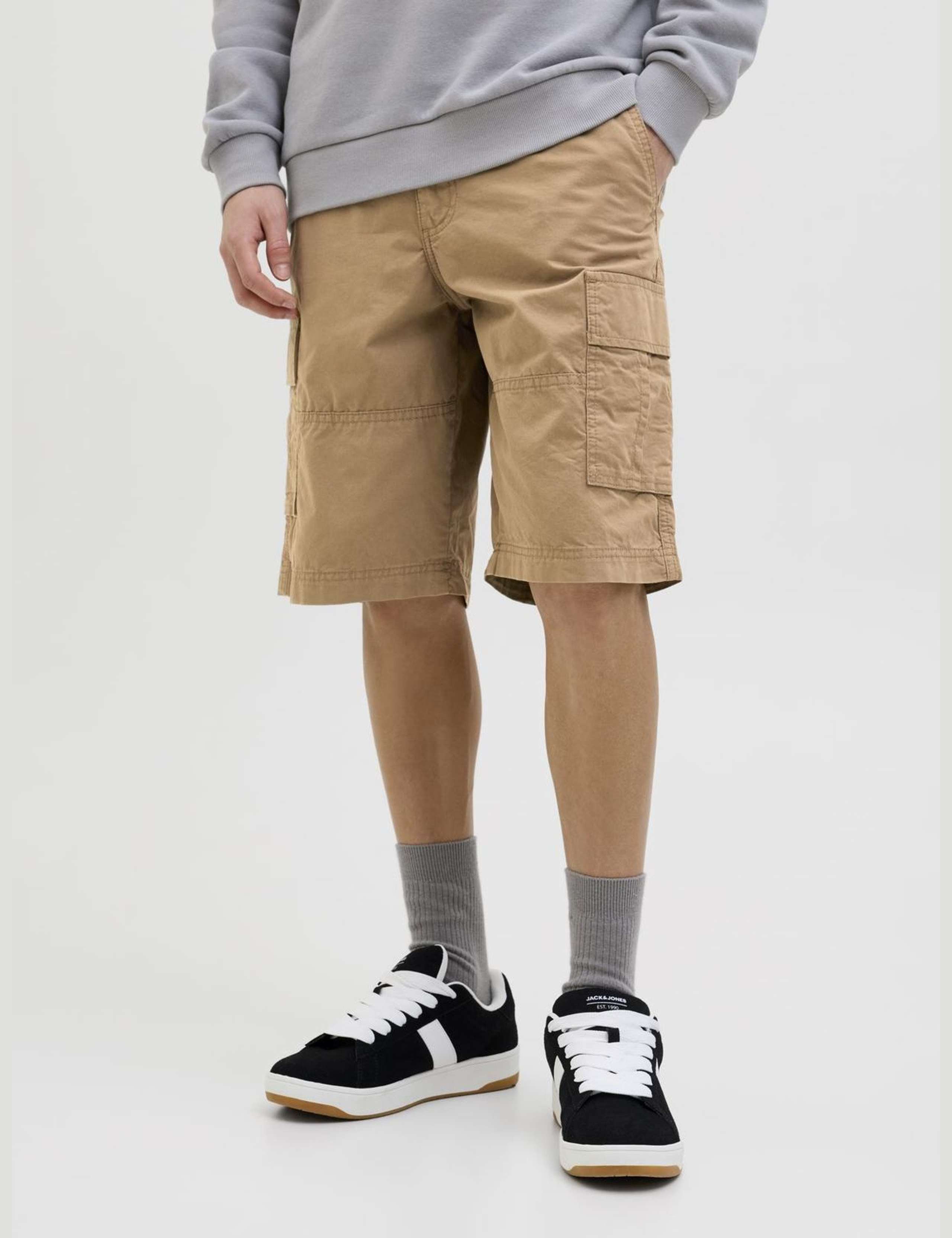 2pk Pure Cotton Cargo Shorts 3 of 7