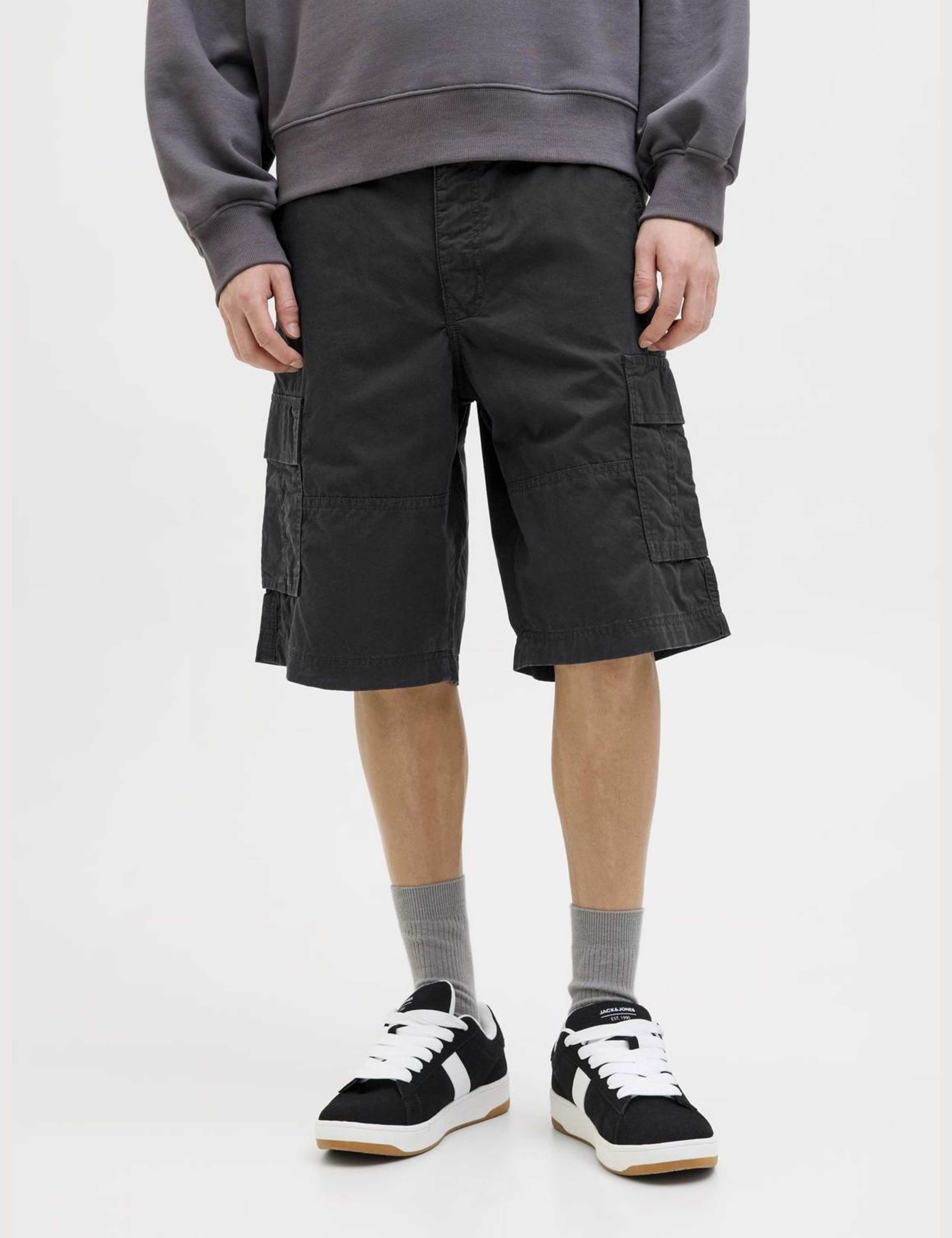 2pk Pure Cotton Cargo Shorts 6 of 7