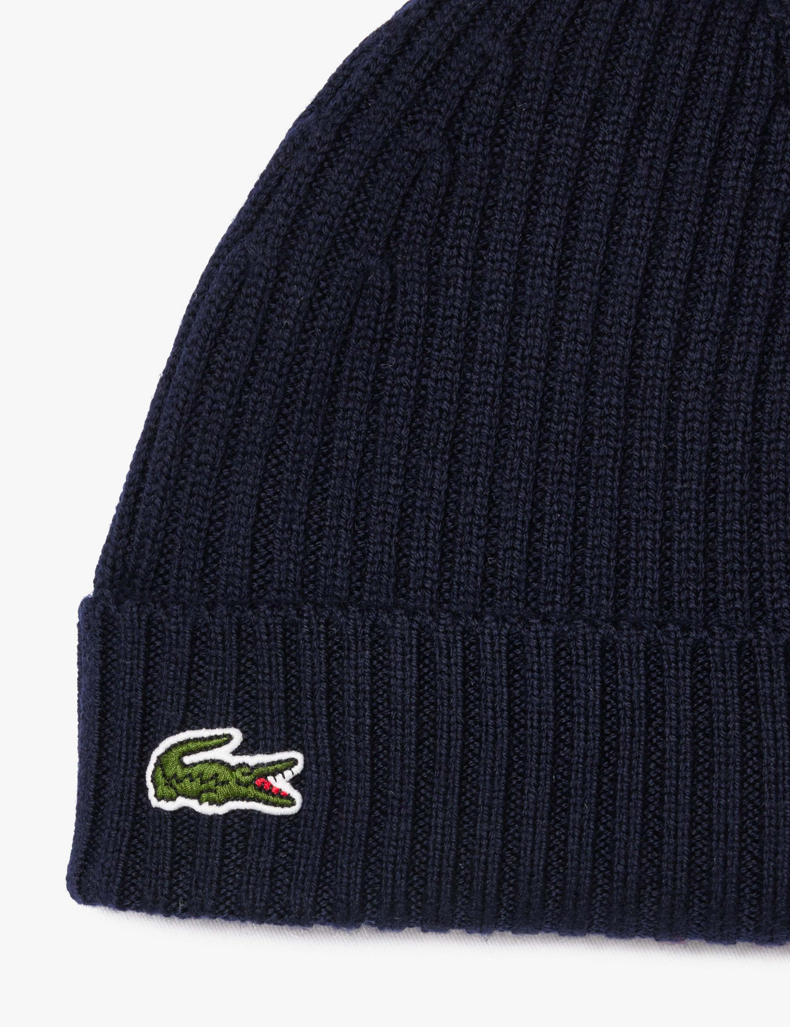 Pure Wool Beanie Hat 2 of 2
