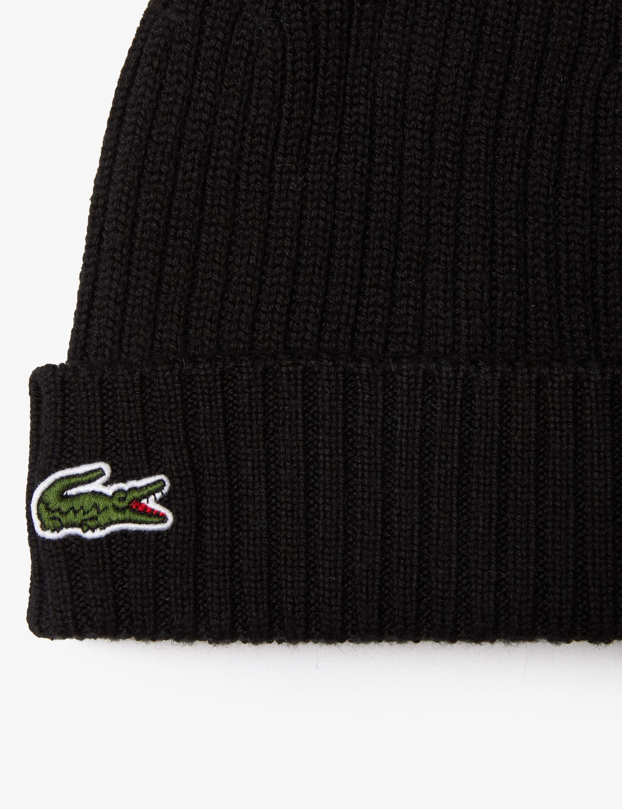 Pure Wool Beanie Hat 2 of 2