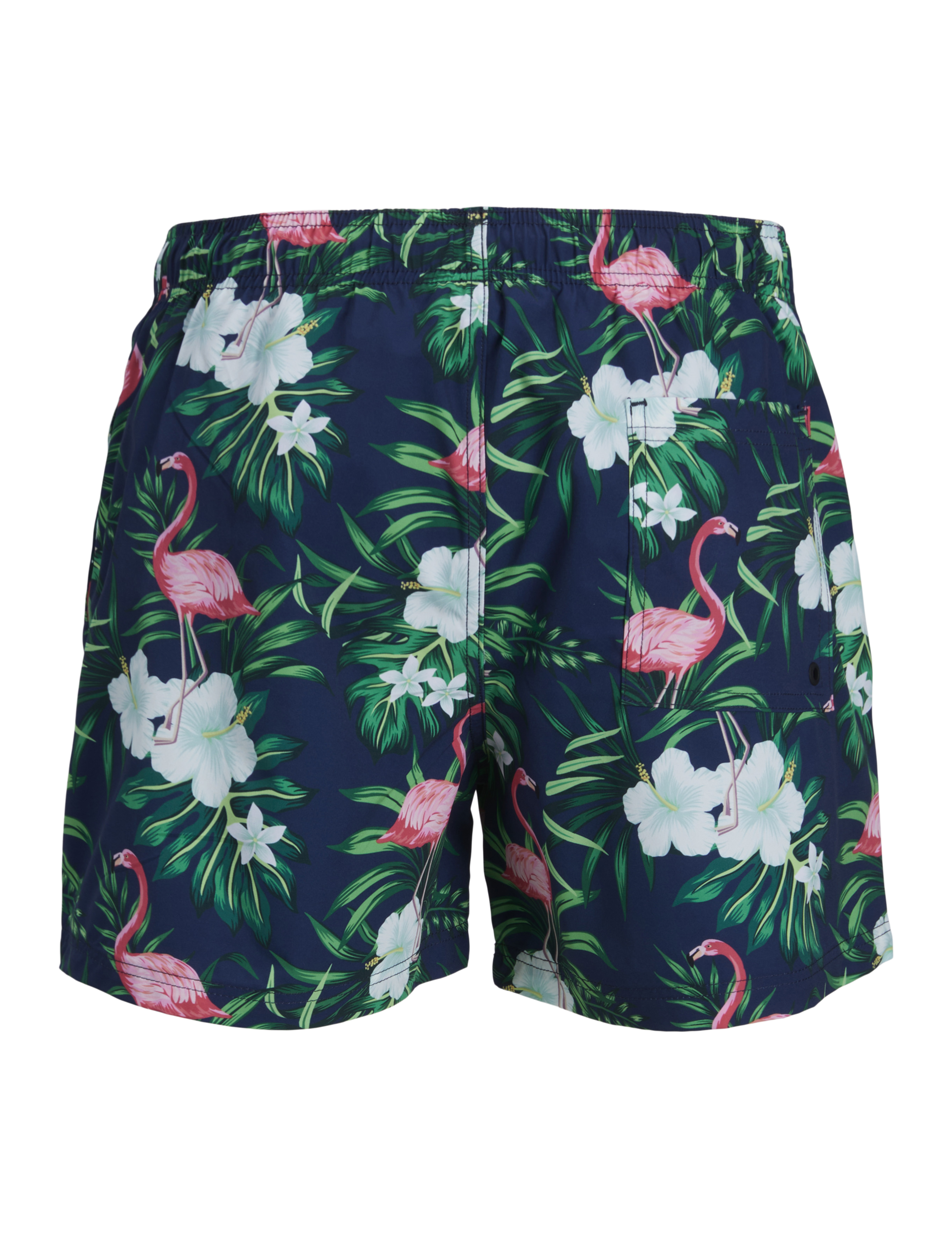 Floral and Flamingo Print Swim Shorts 3 of 5