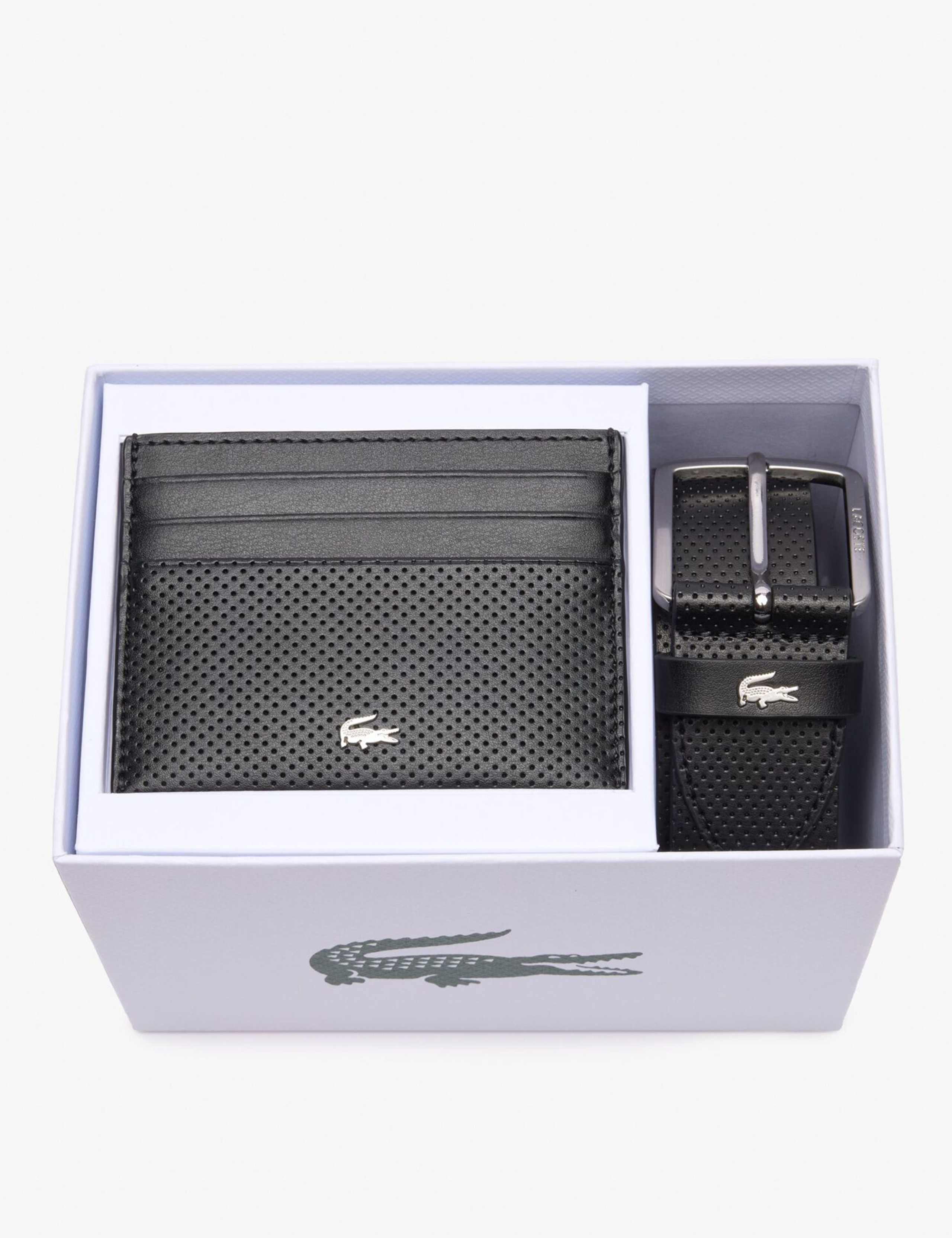 Leather Belt & Card Holder Set 1 of 4