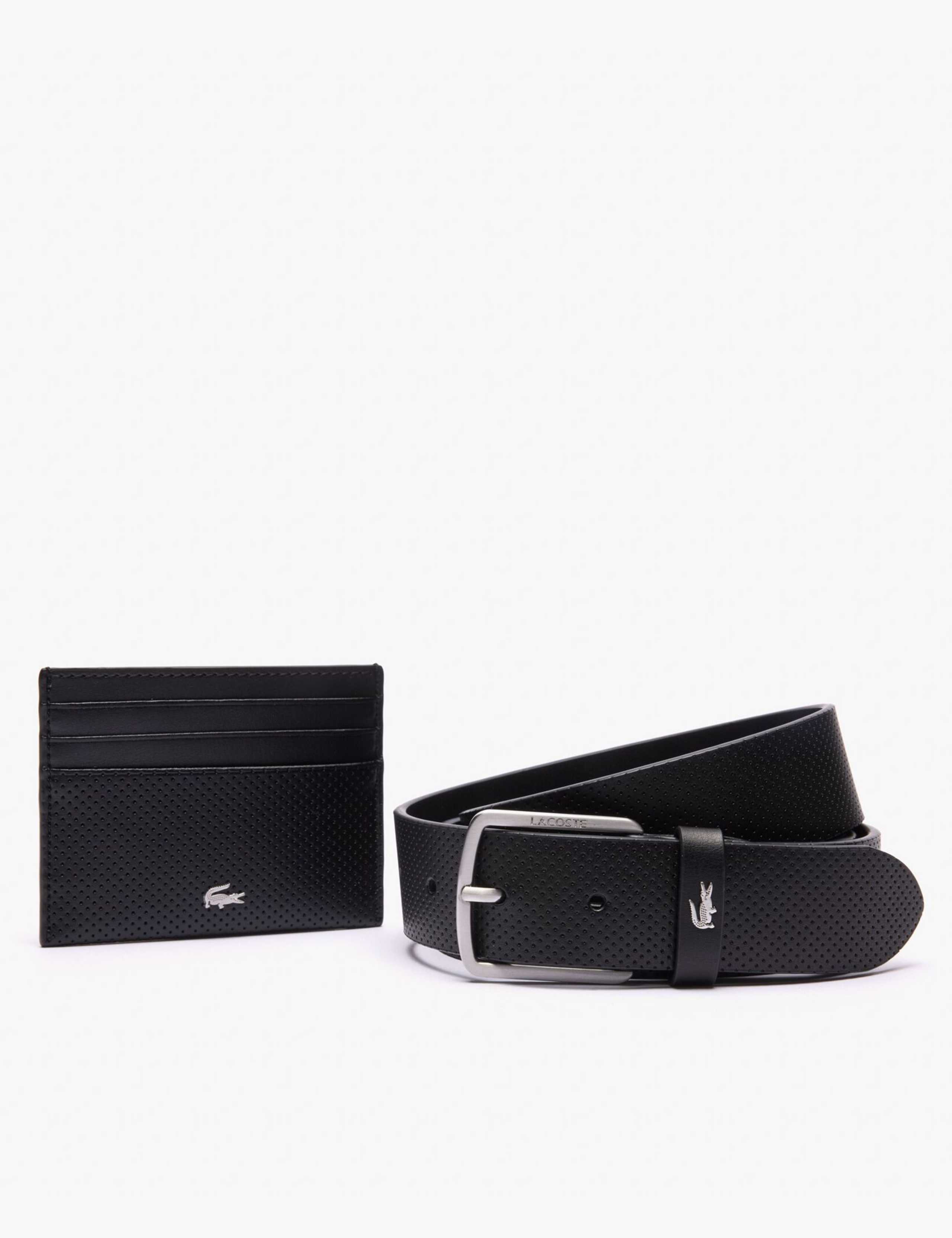 Leather Belt & Card Holder Set 4 of 4