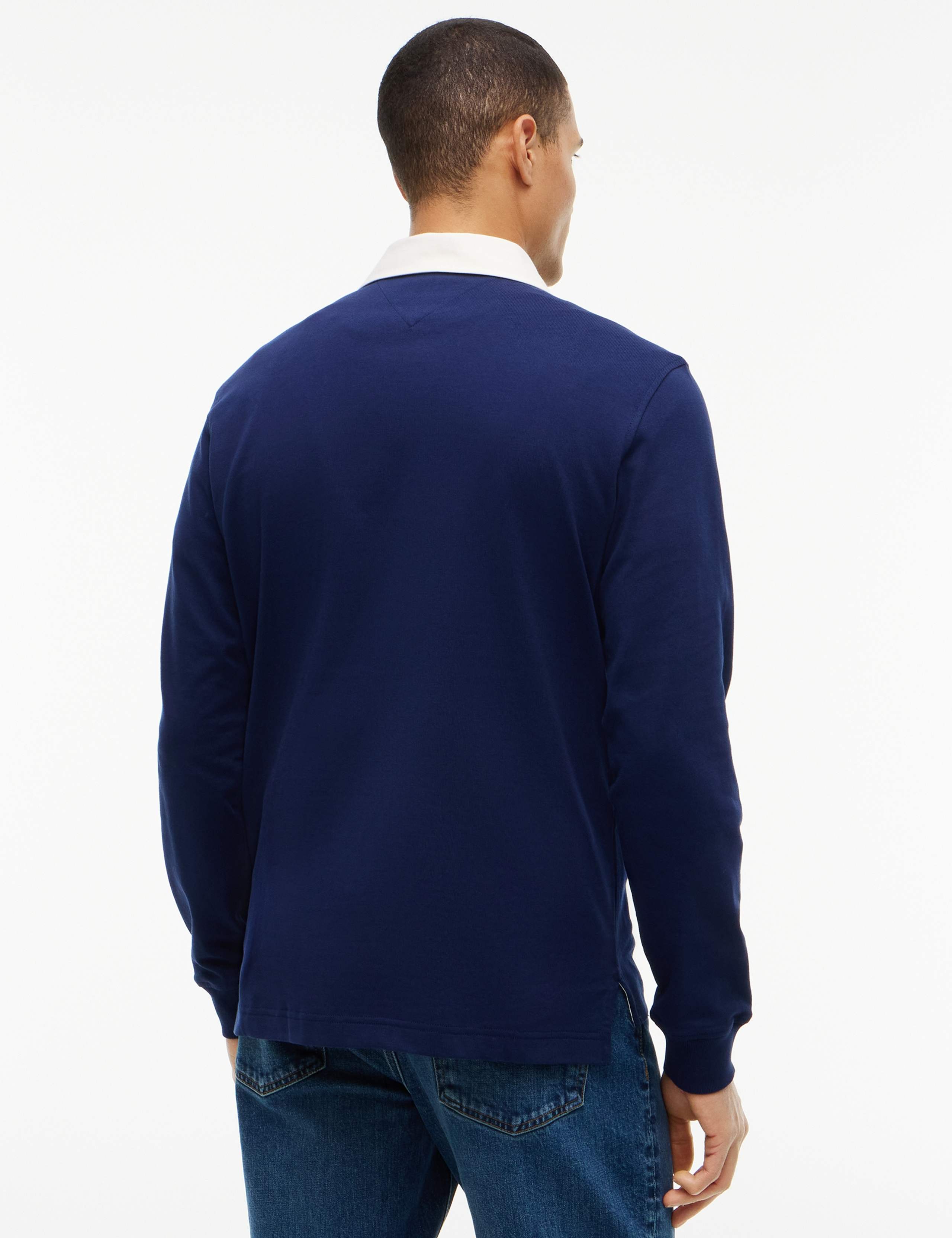 Pure Cotton Button Down Collar Sweatshirt 3 of 4
