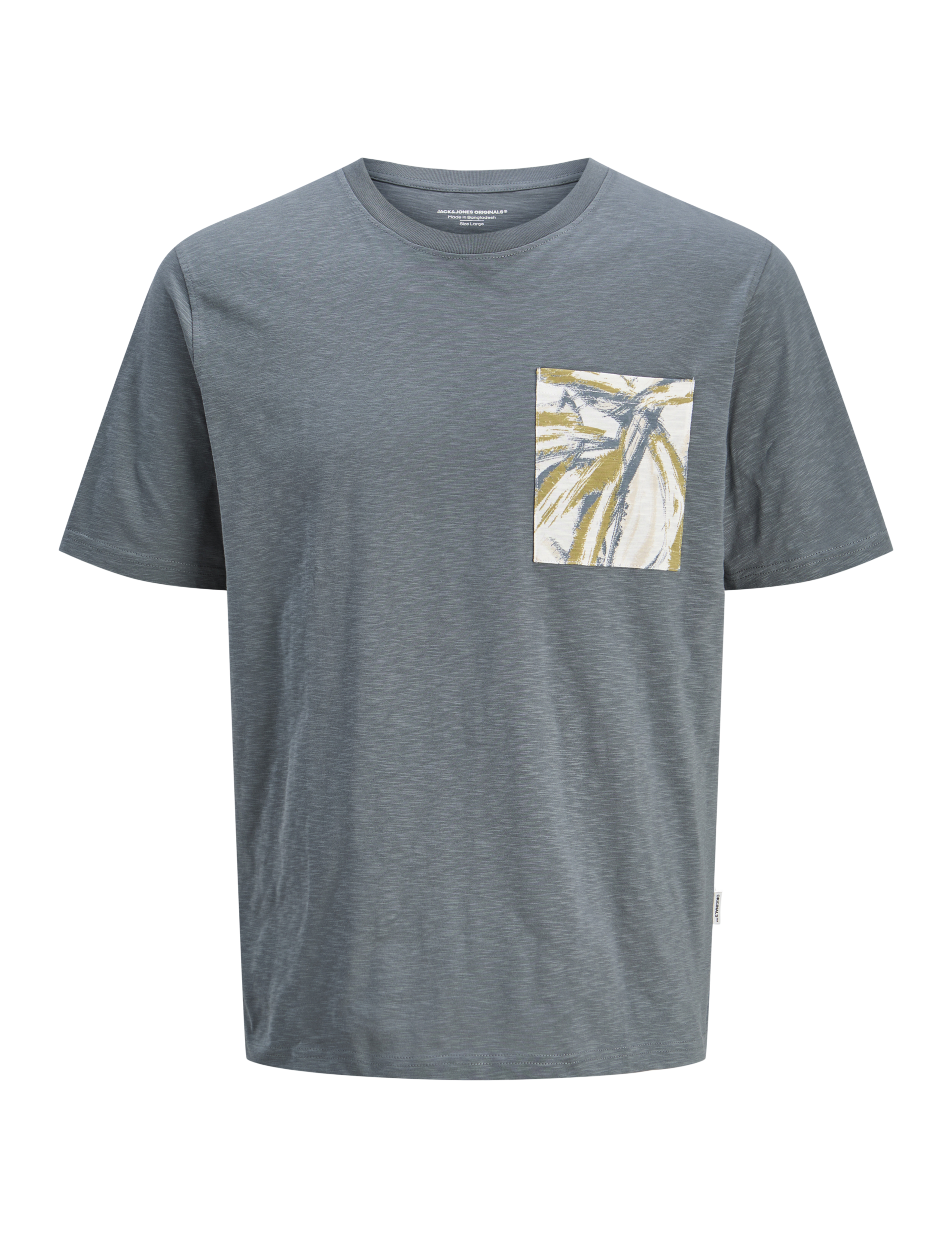 Pure Cotton Crew Neck Pocket T-Shirt 2 of 7