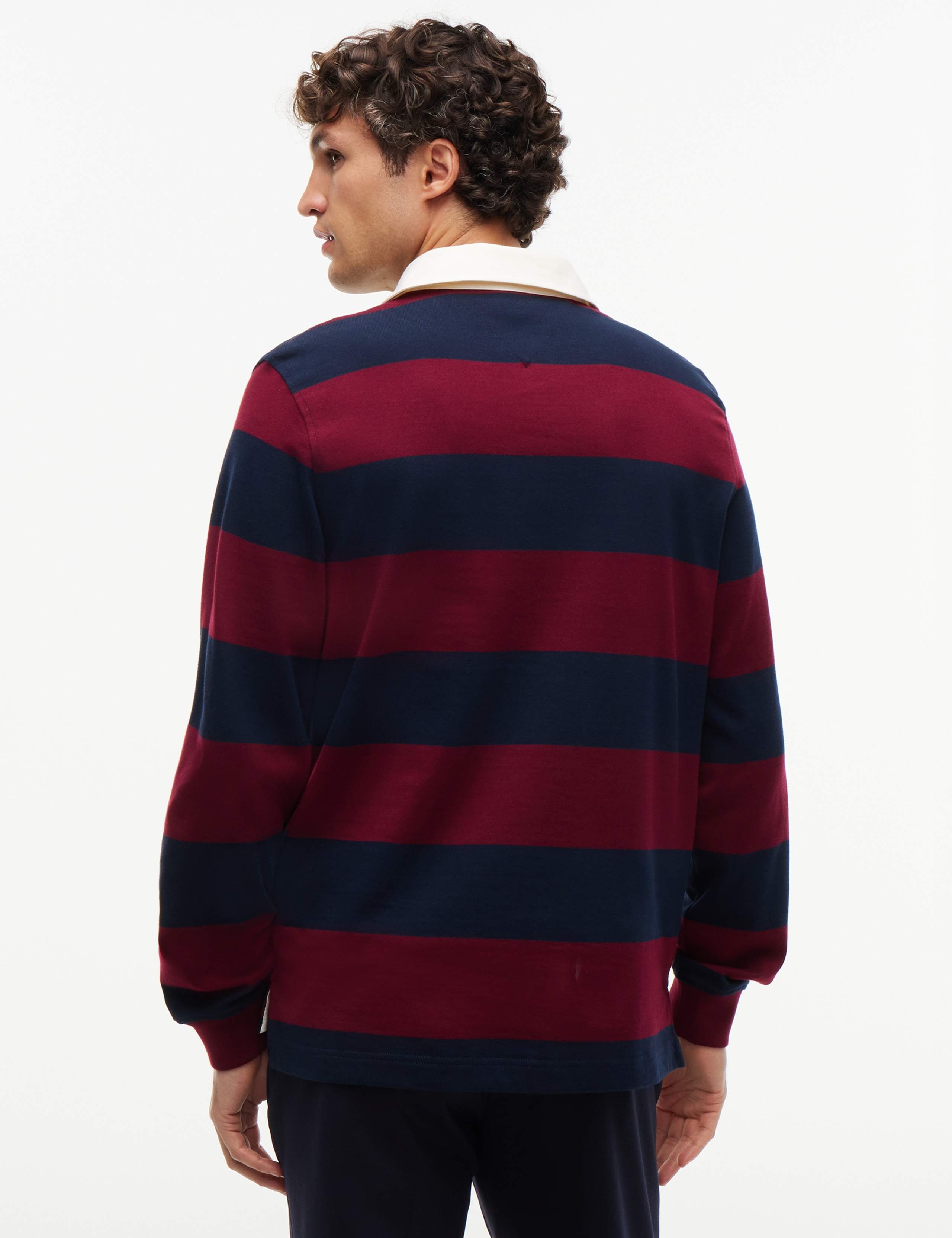 Pure Cotton Striped Rugby Shirt 4 of 6