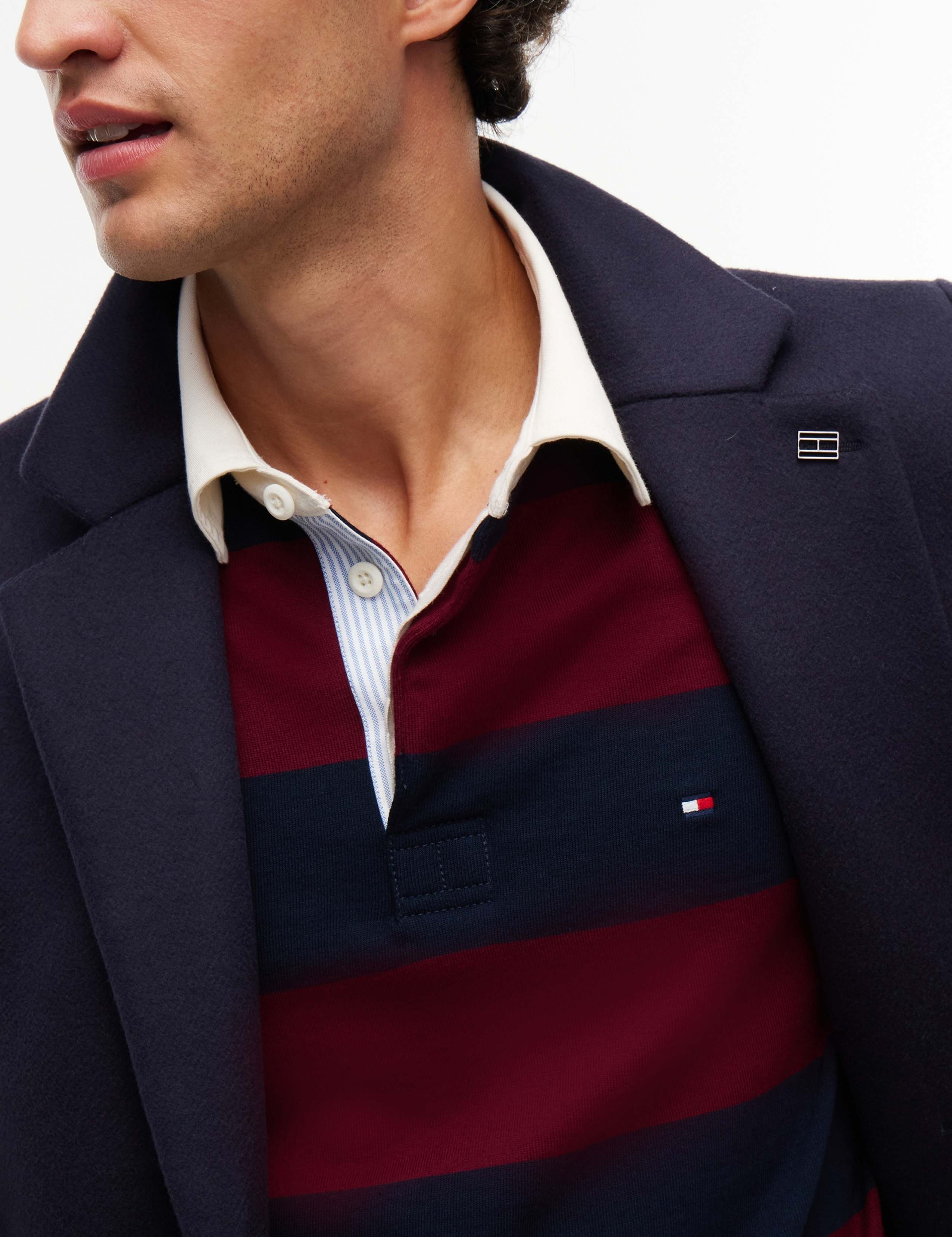 Pure Cotton Striped Rugby Shirt 6 of 6