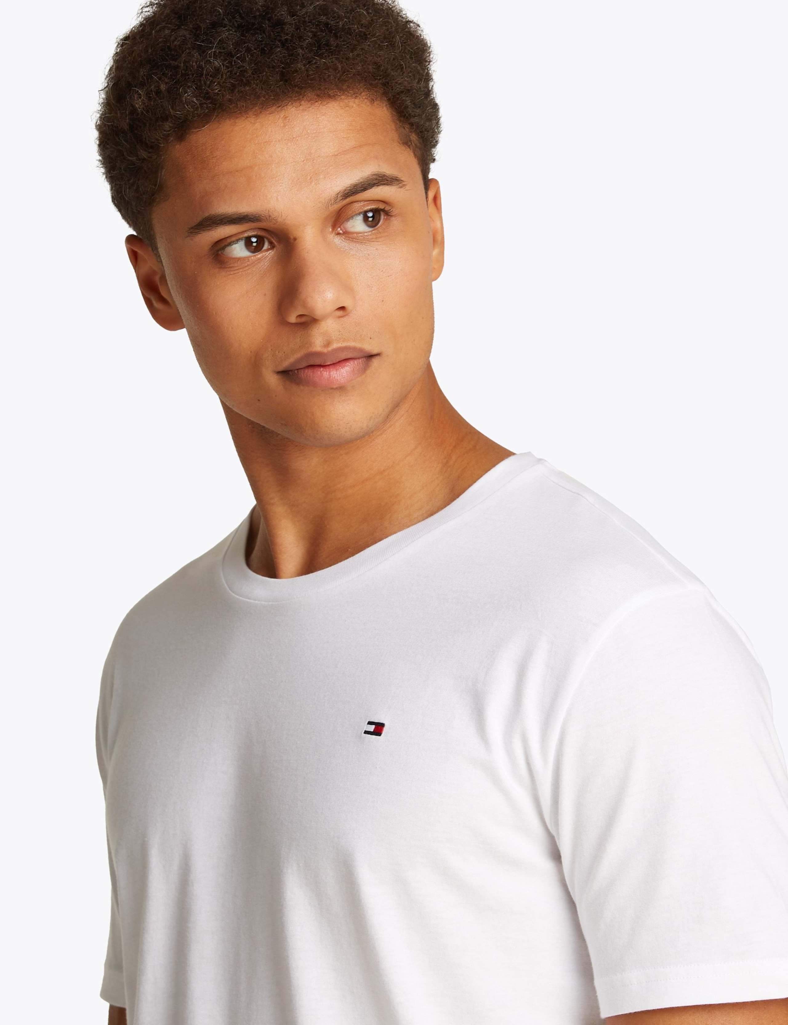 3 Pack Signature Pure Cotton Crew Neck T-Shirts 4 of 6