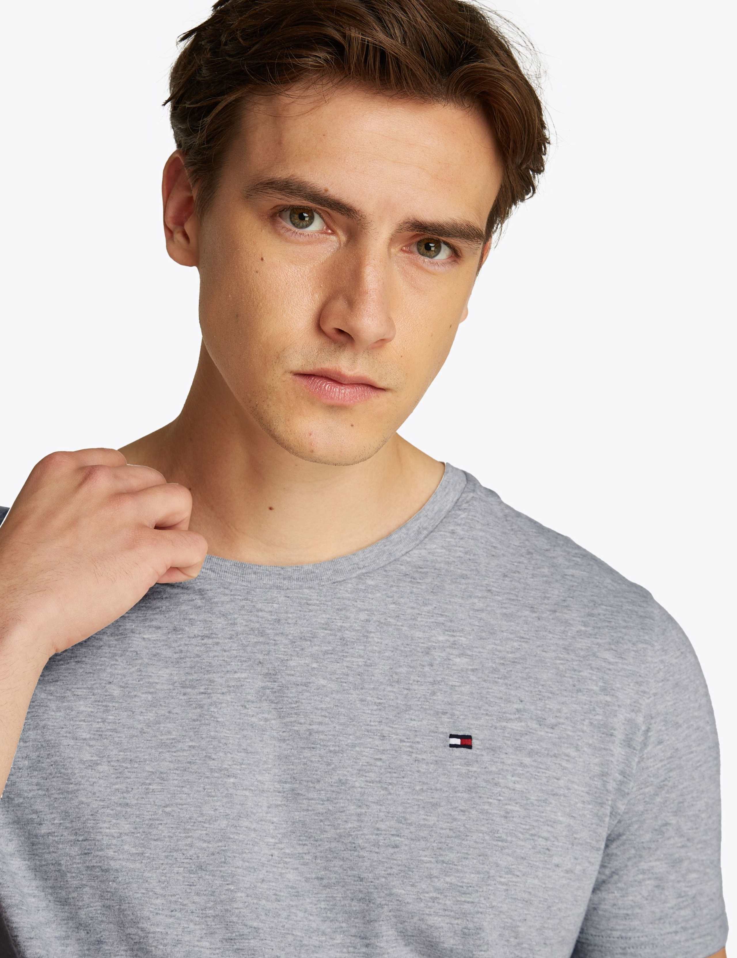 3 Pack Signature Pure Cotton Crew Neck T-Shirts 8 of 8