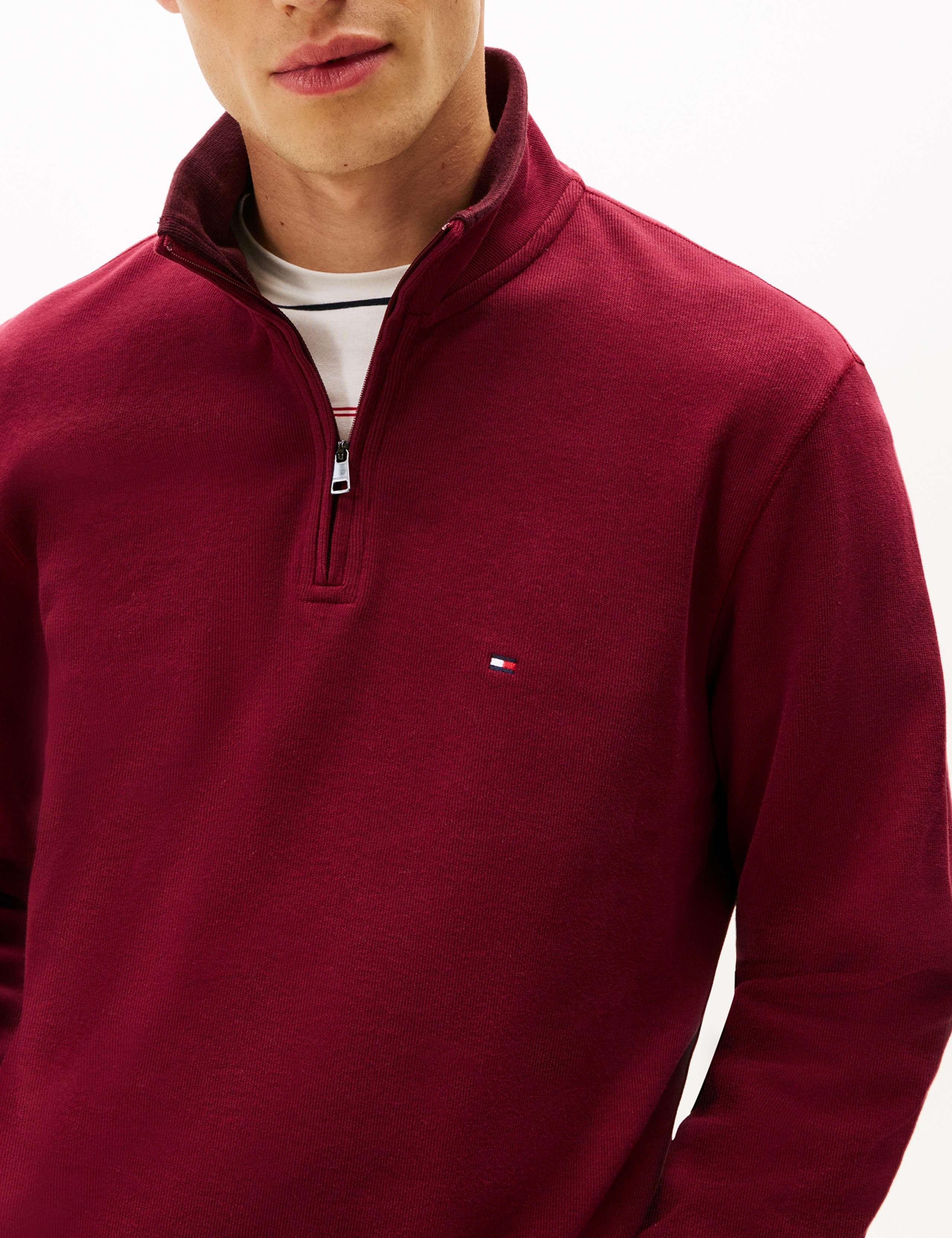 Pure Cotton Half Zip Sweatshirt 5 of 5