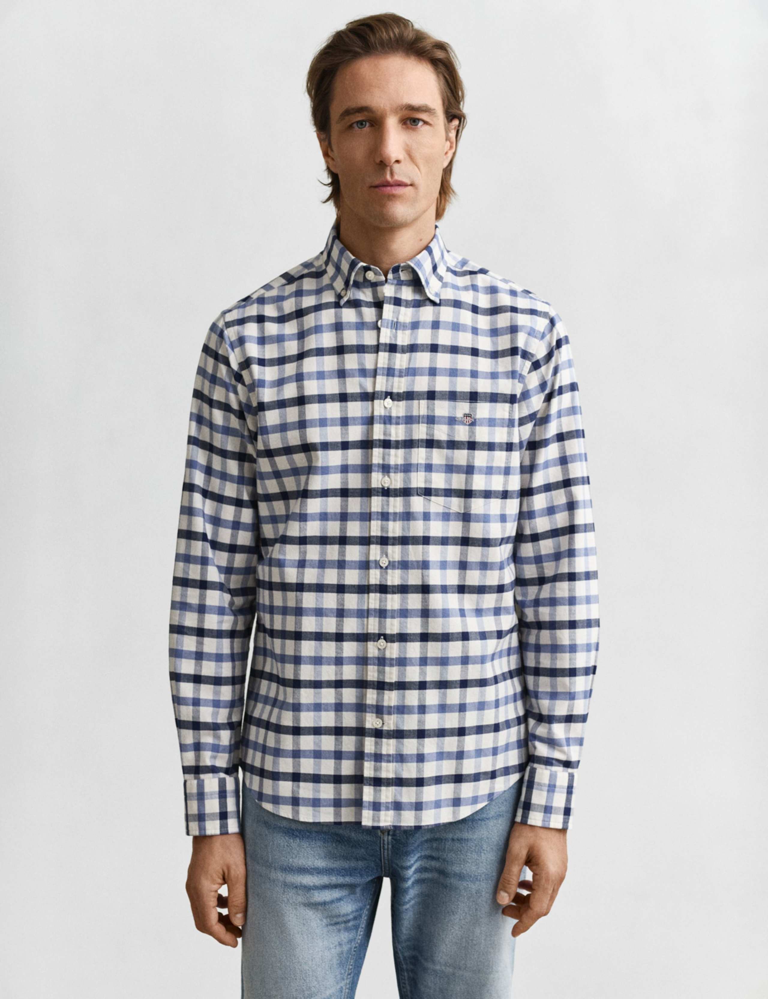 Regular Fit Pure Cotton Oxford Shirt 2 of 5