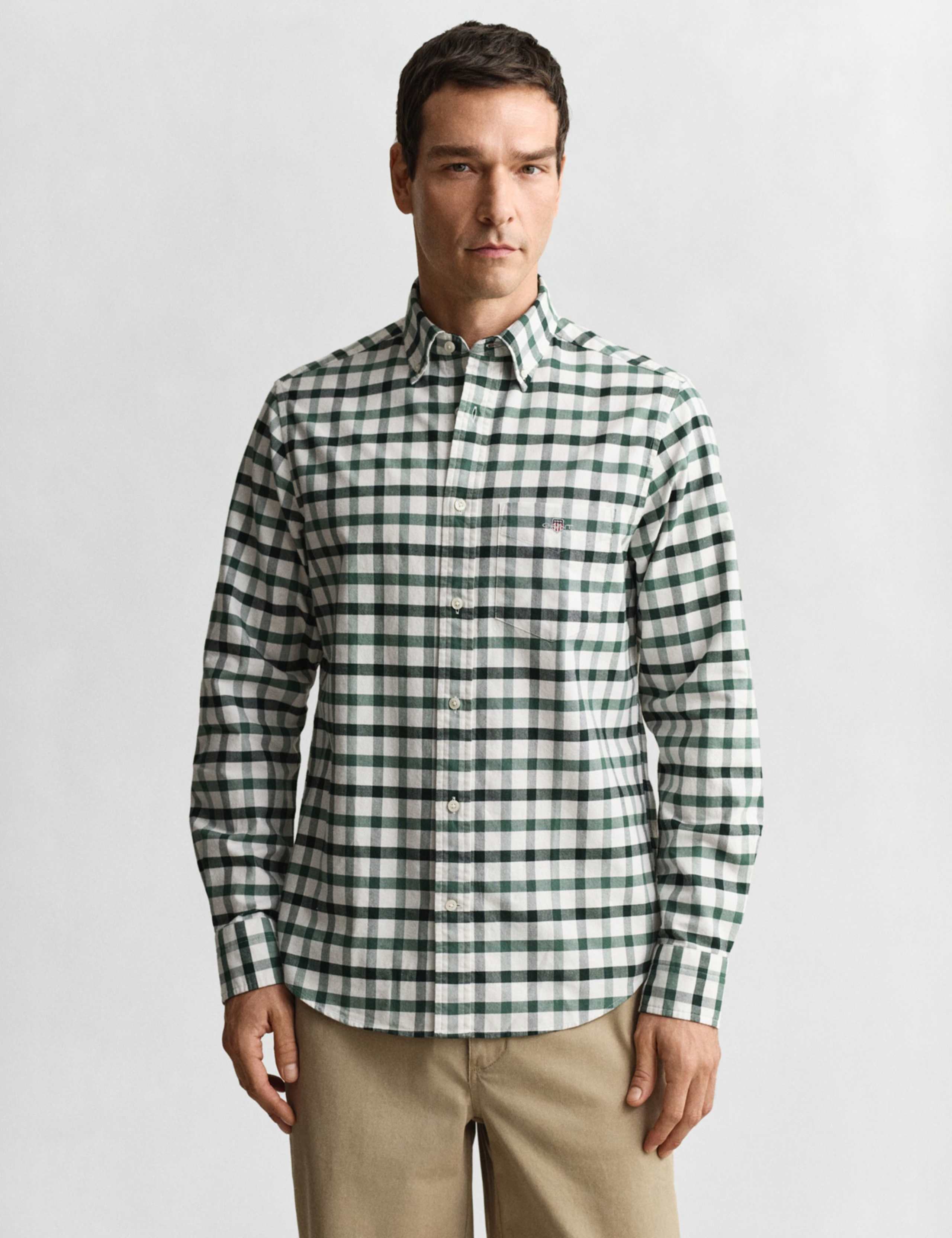 Regular Fit Pure Cotton Oxford Shirt 2 of 6