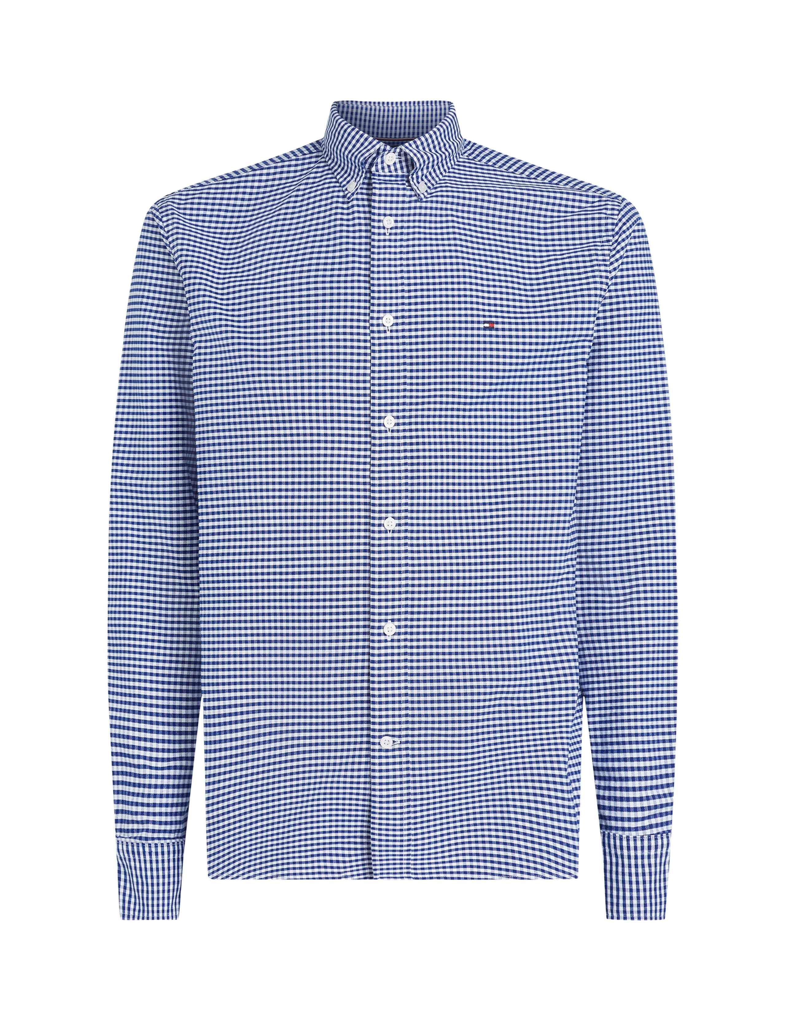 Pure Cotton Gingham Oxford Shirt 5 of 8