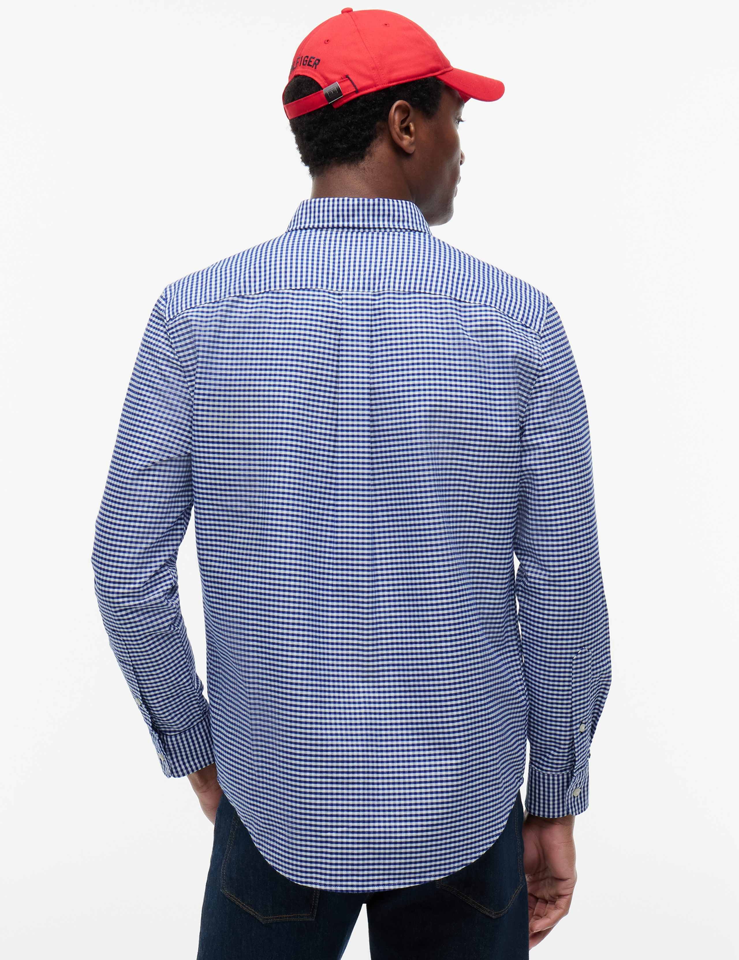 Pure Cotton Gingham Oxford Shirt 6 of 8