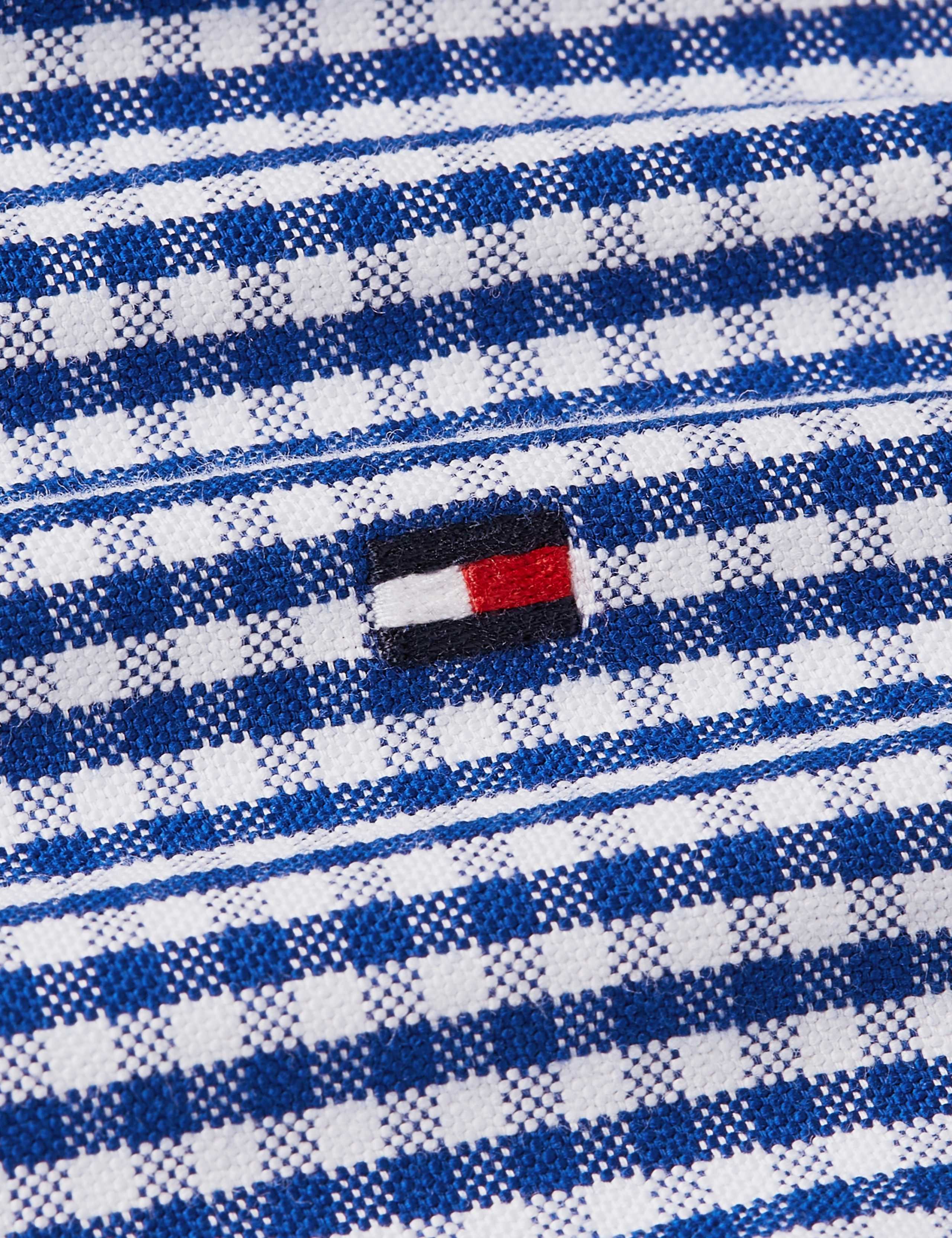 Pure Cotton Gingham Oxford Shirt 8 of 8