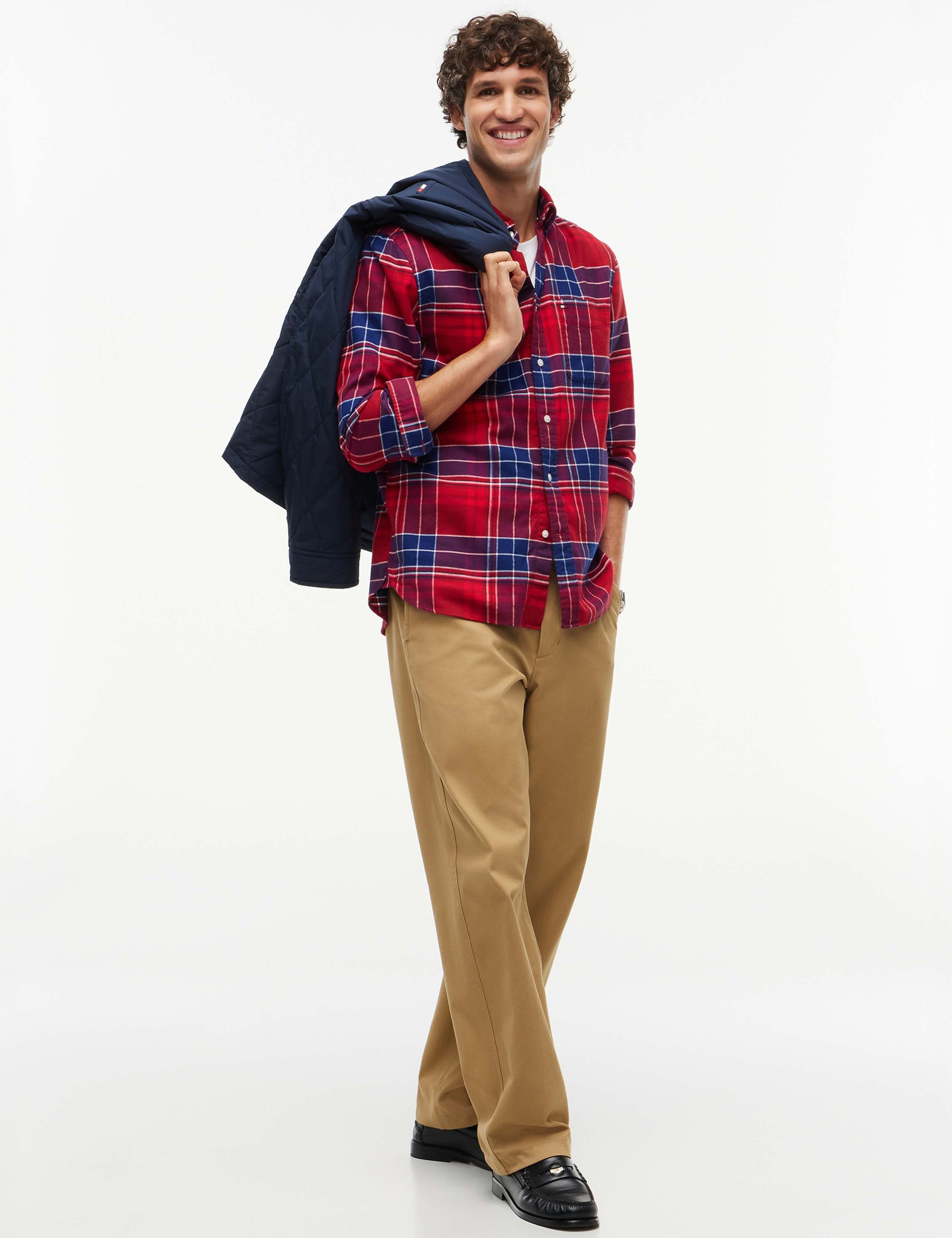 Pure Cotton Checked Flannel Shirt 5 of 6