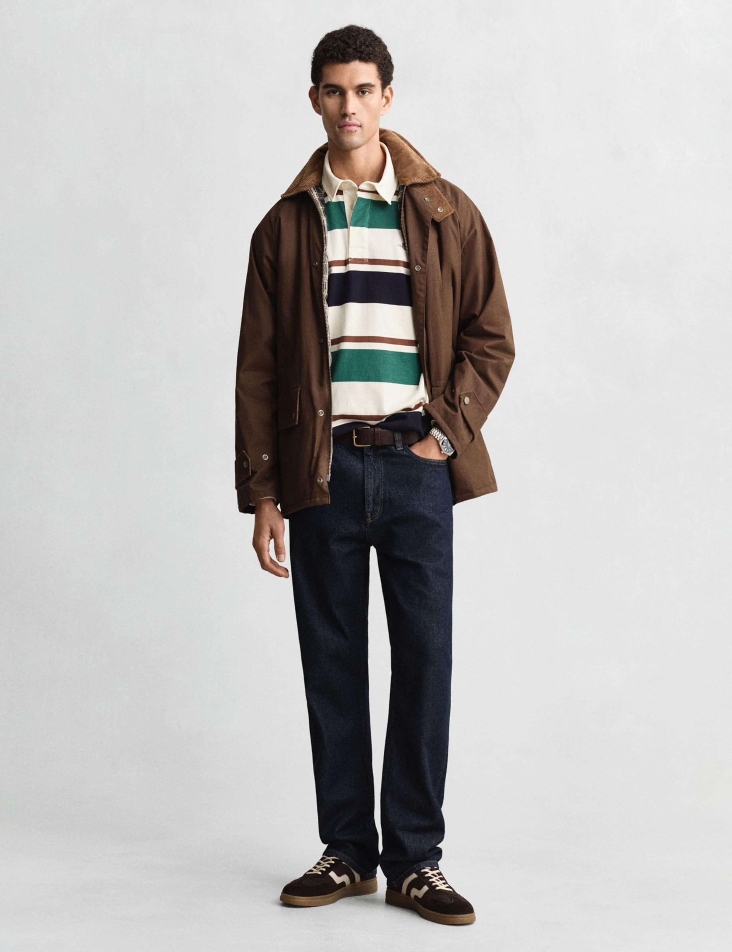 Pure Cotton Striped Rugby Shirt 4 of 4