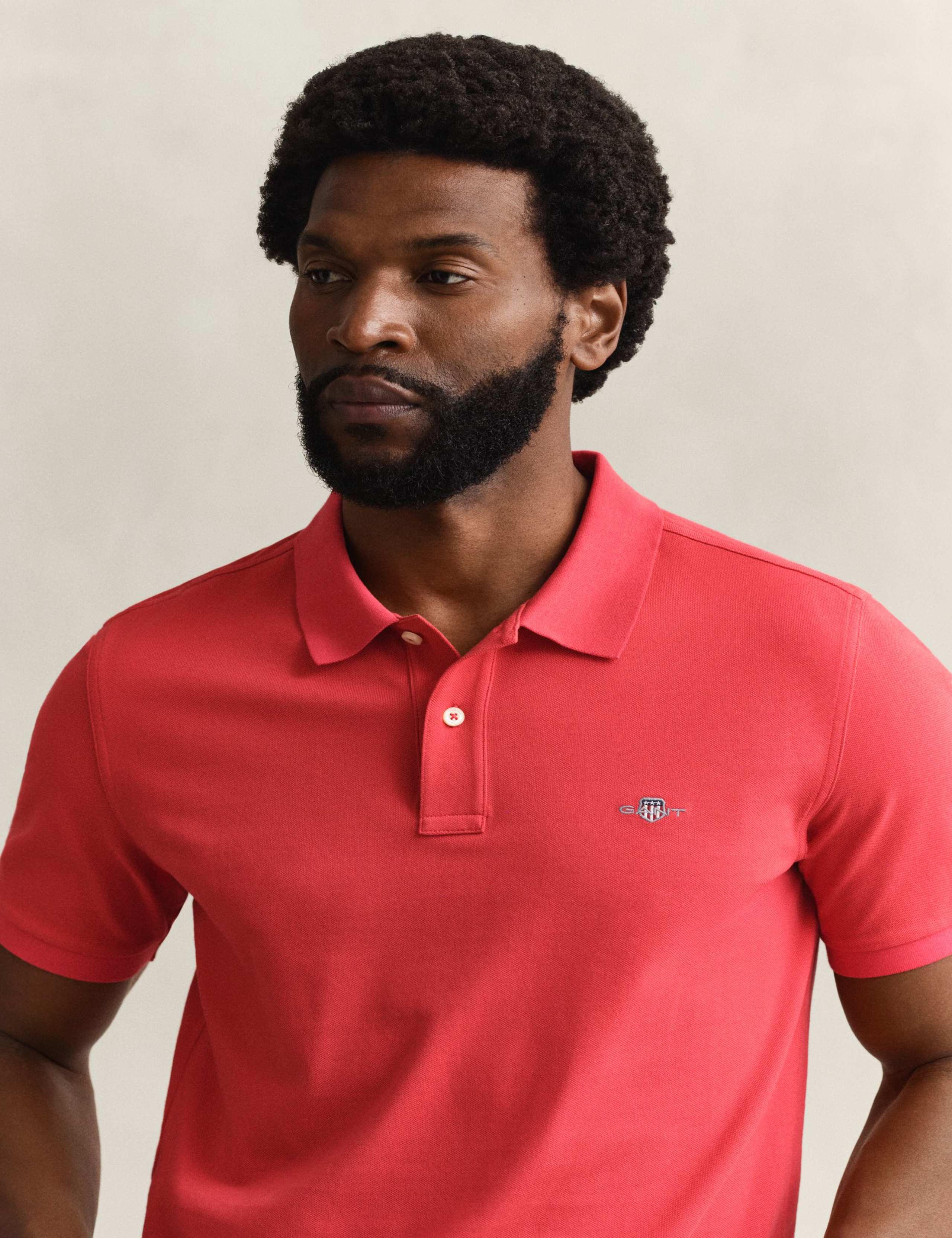 Pure Cotton Pique Polo Shirt 3 of 5