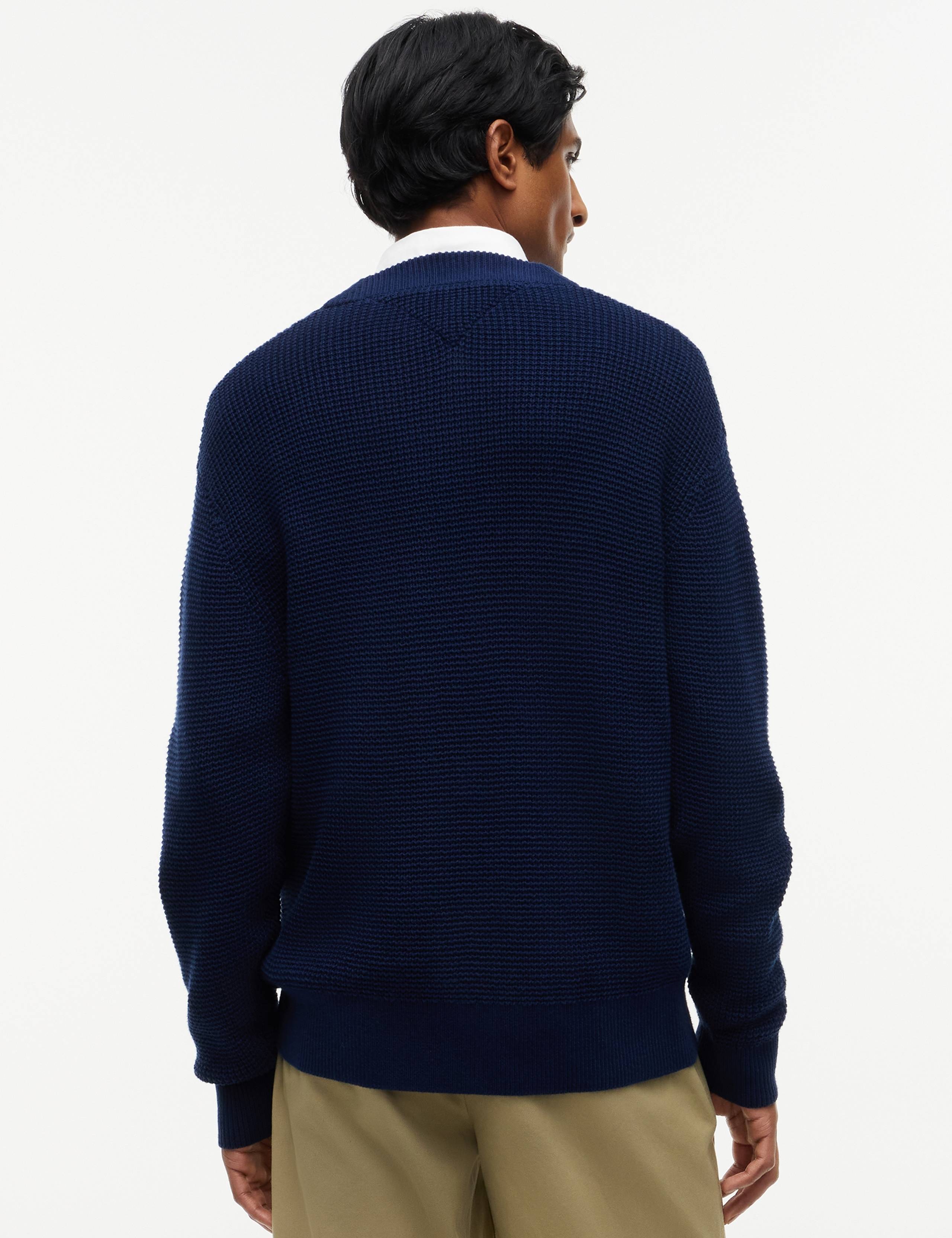 Pure Cotton Waffle Cardigan 4 of 5