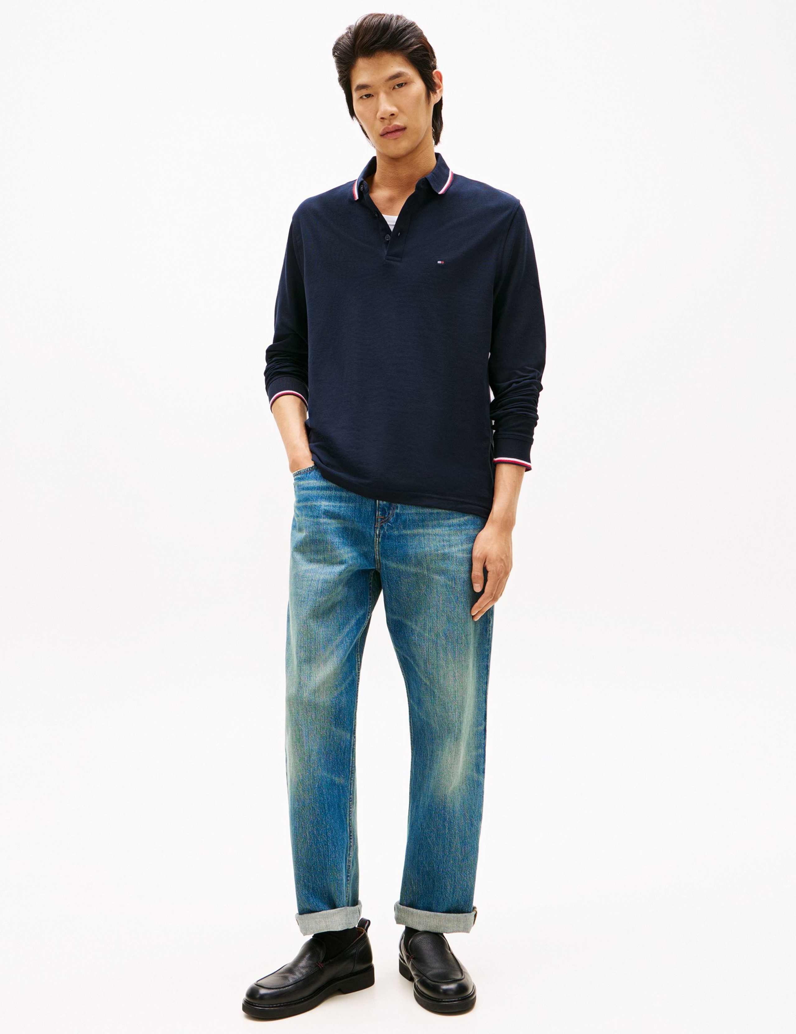 Relaxed Fit Pure Cotton Jeans 3 of 5