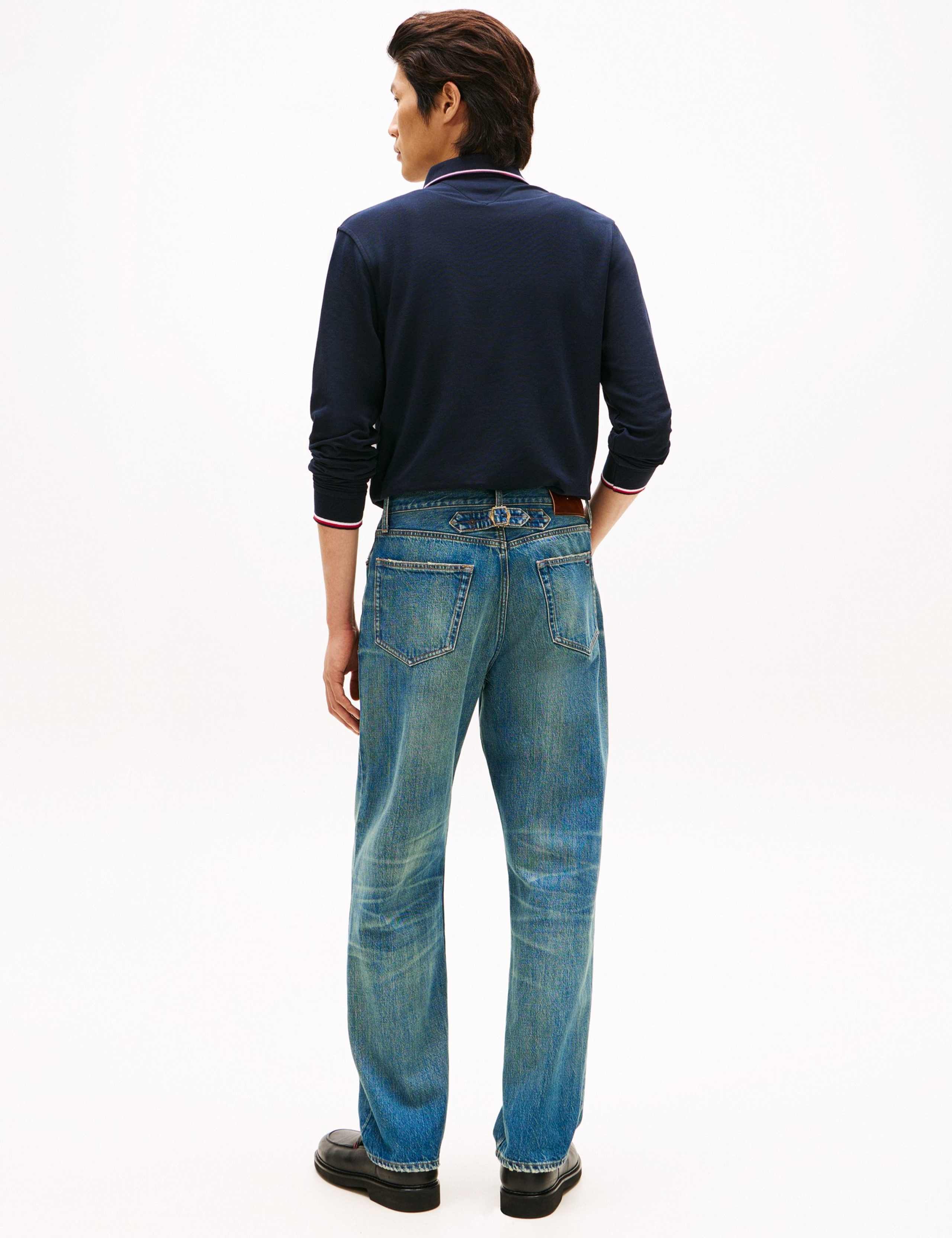 Relaxed Fit Pure Cotton Jeans 4 of 5