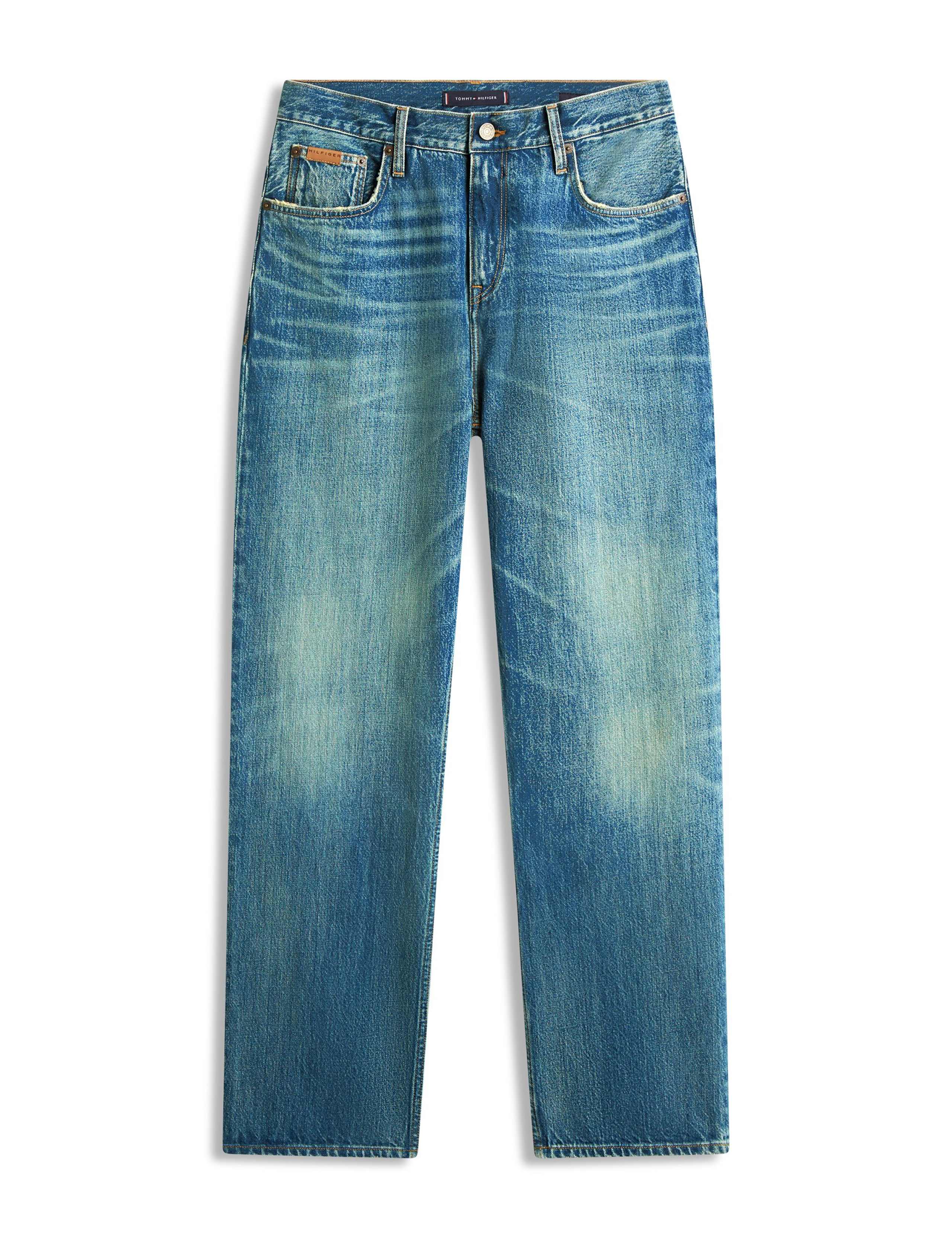 Relaxed Fit Pure Cotton Jeans 2 of 5