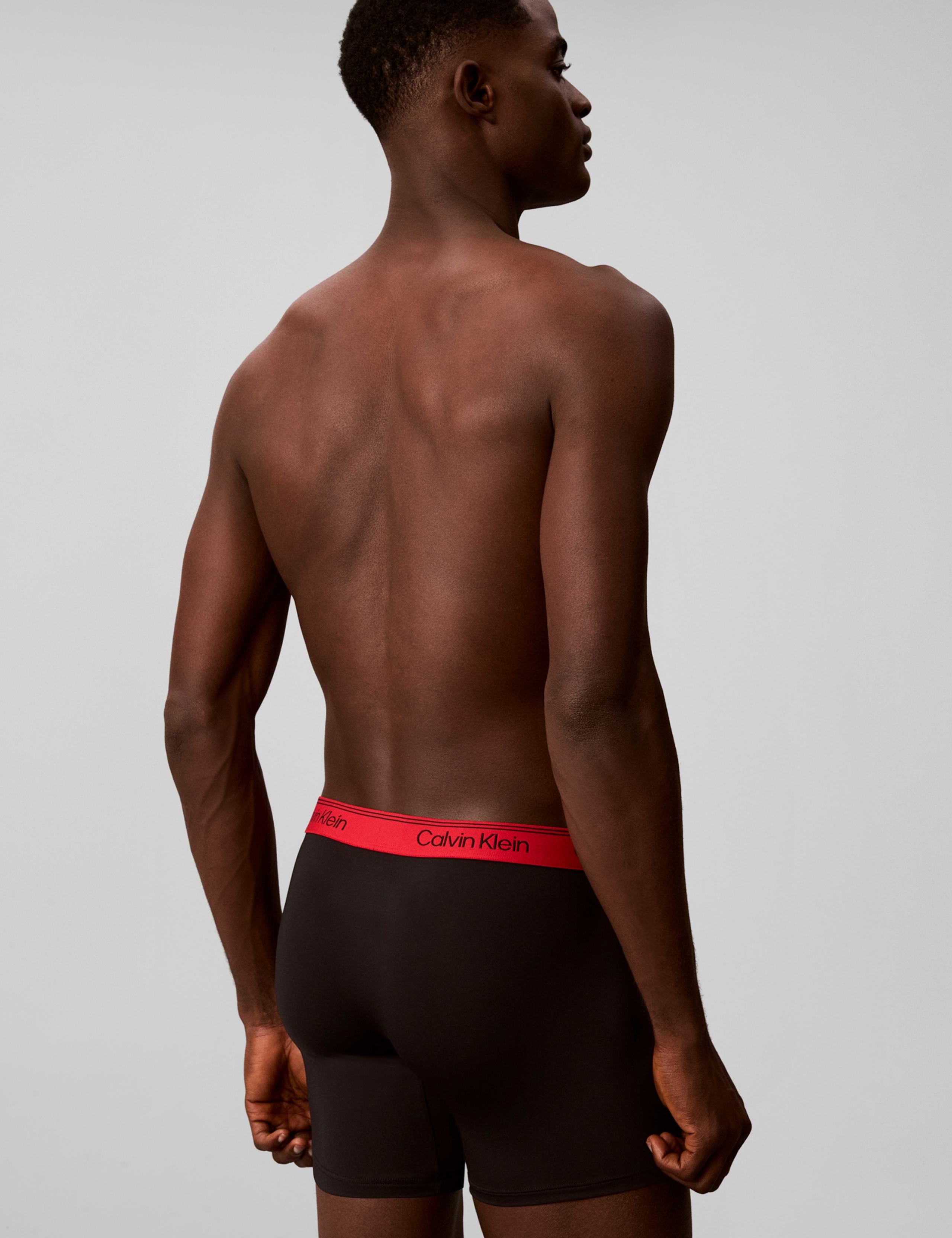 3 Pack Microfibre Stretch Boxers 2 of 6