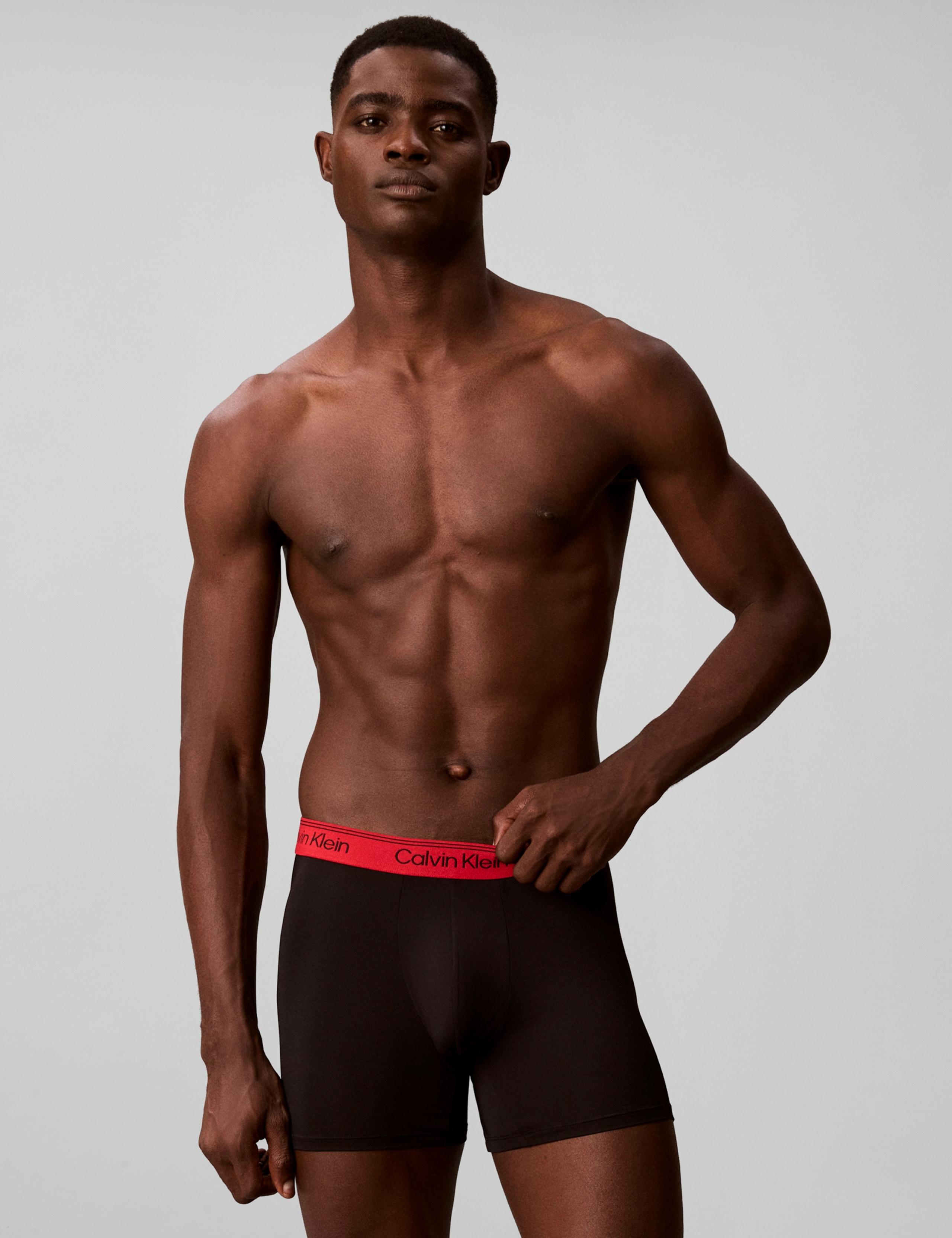 3 Pack Microfibre Stretch Boxers 4 of 6