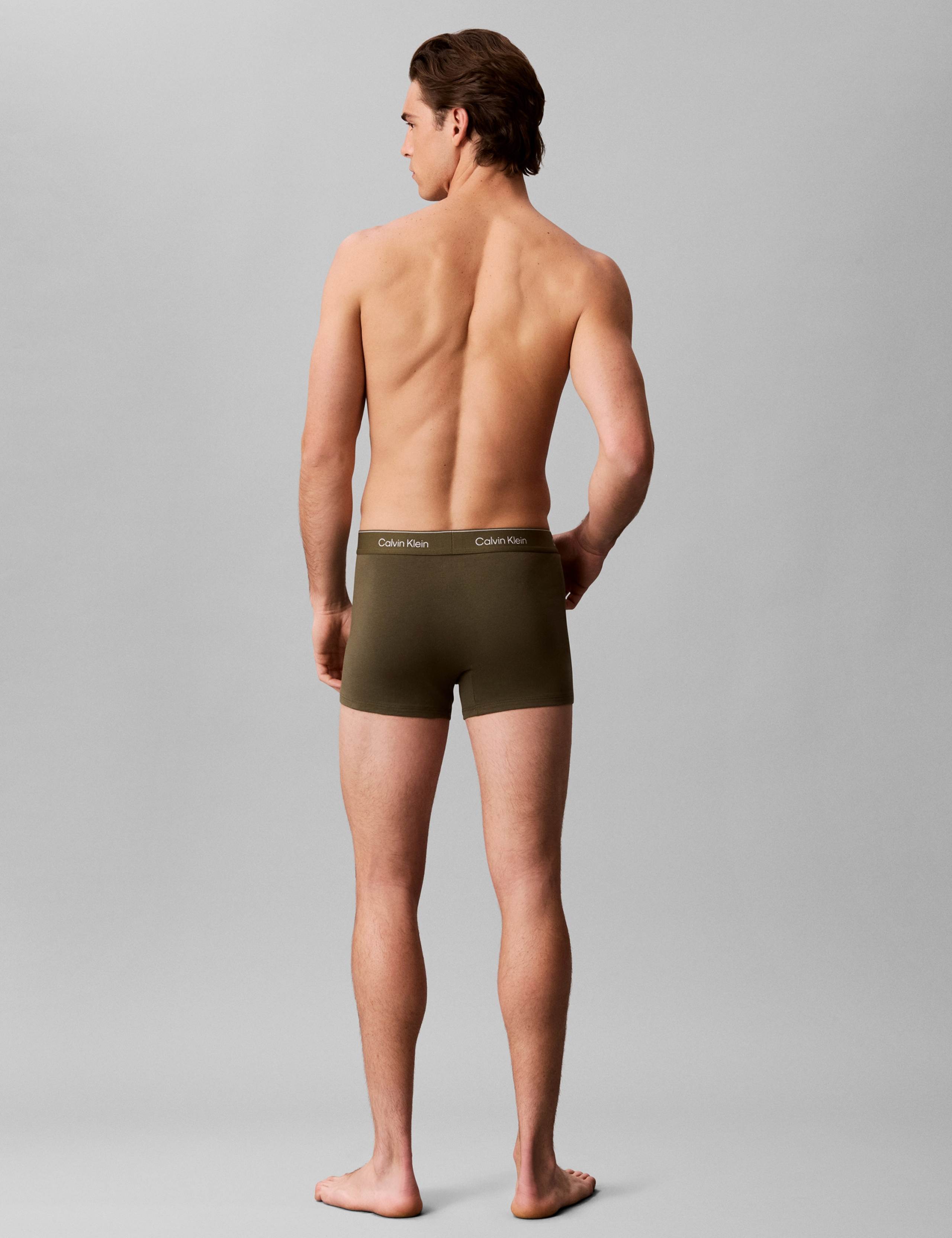 3 Pack Icon Cotton Stretch Relaxed Trunks 3 of 6